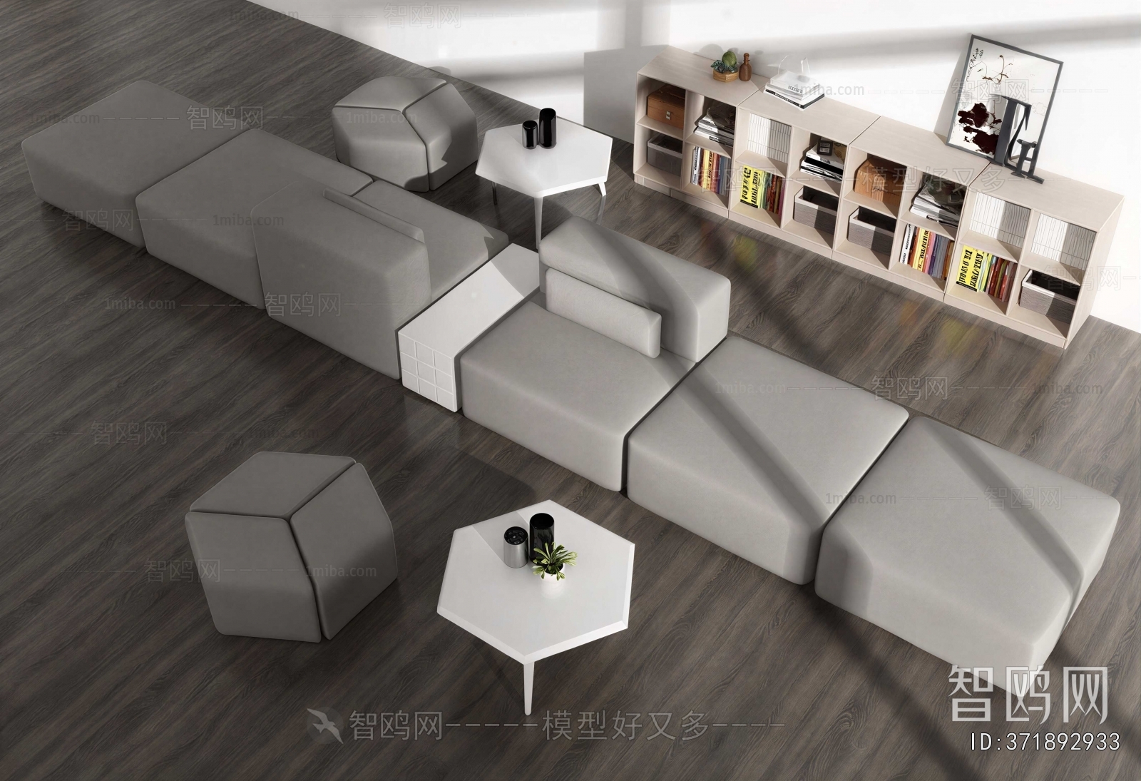 Modern Three-seat Sofa