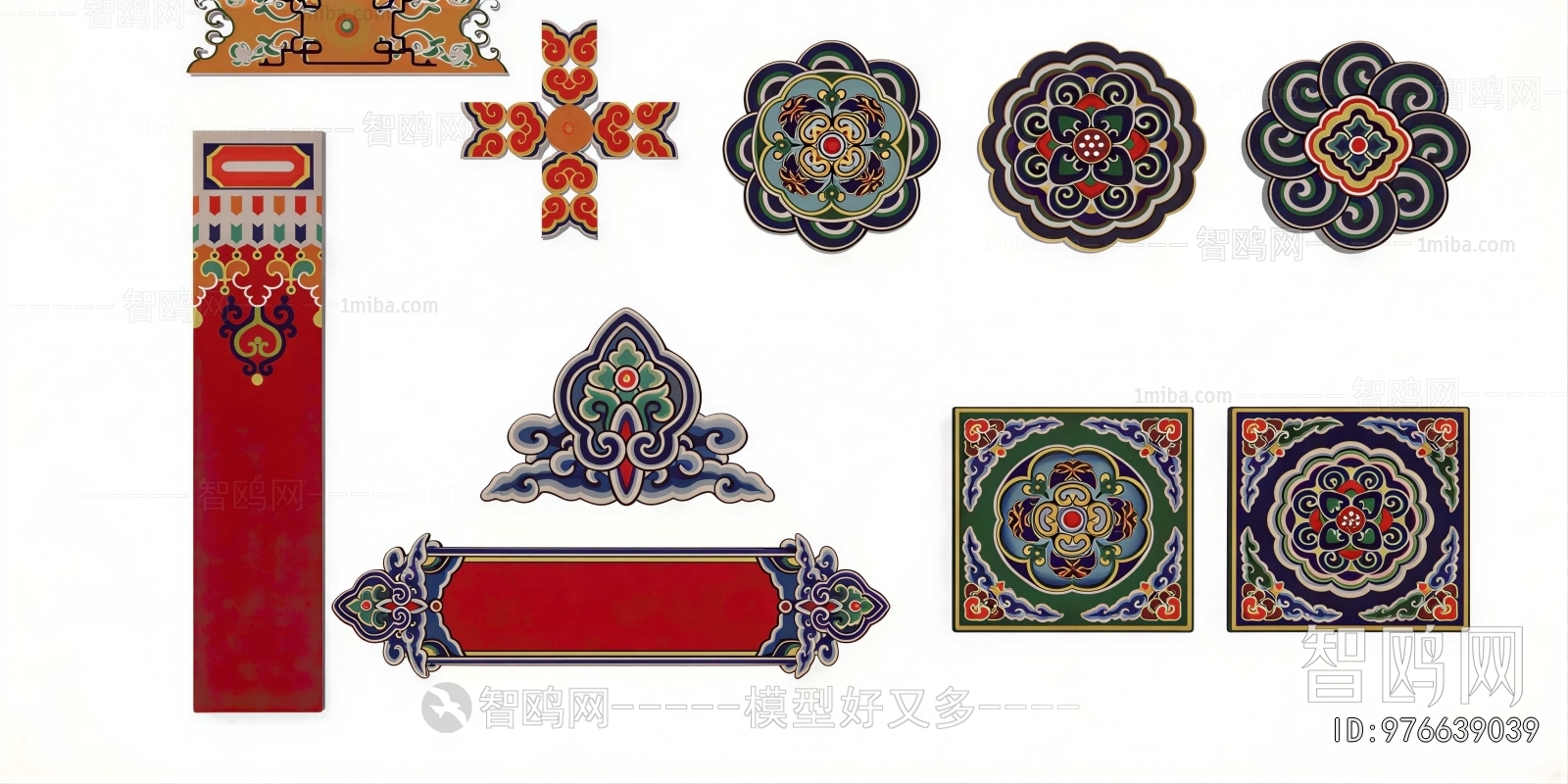 Chinese Style Building Component