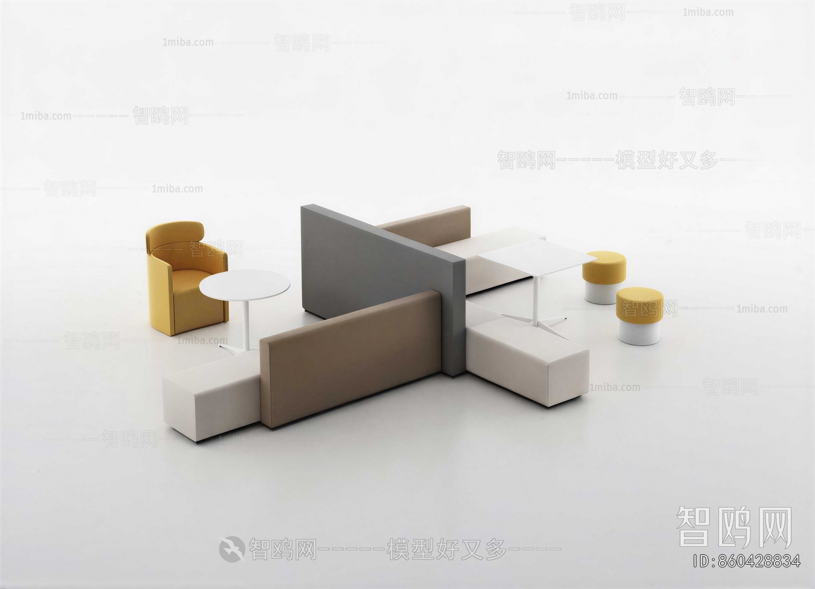 Modern Card Seat Sofa