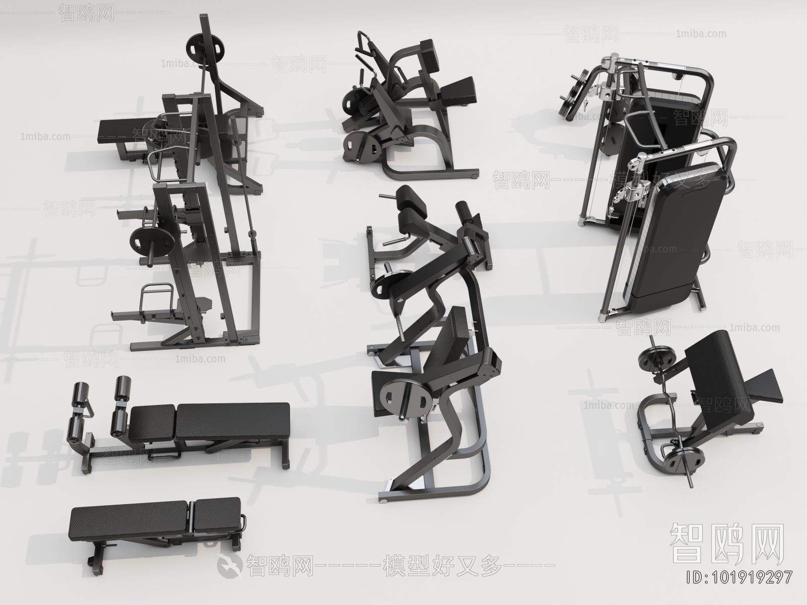 Modern Fitness Equipment