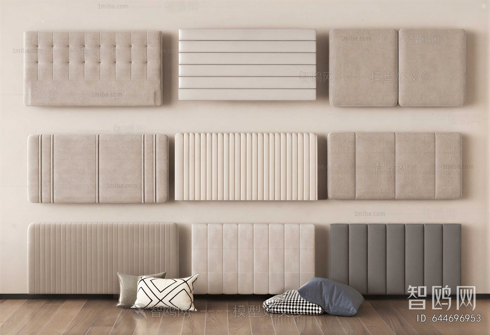 Modern Bedhead Back Rest