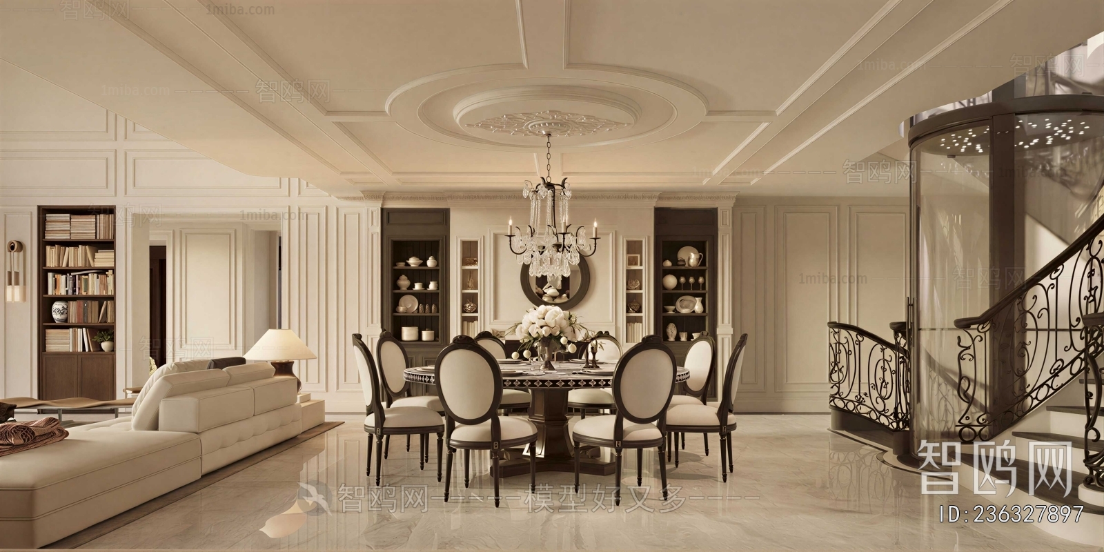 French Style A Living Room
