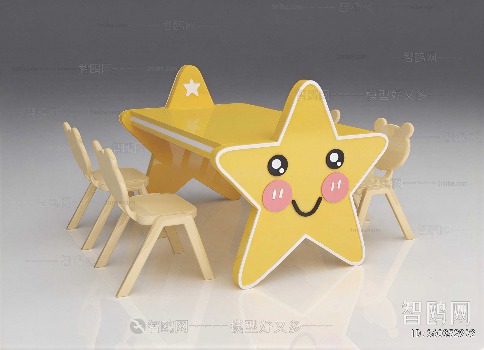 Modern Children's Table/chair