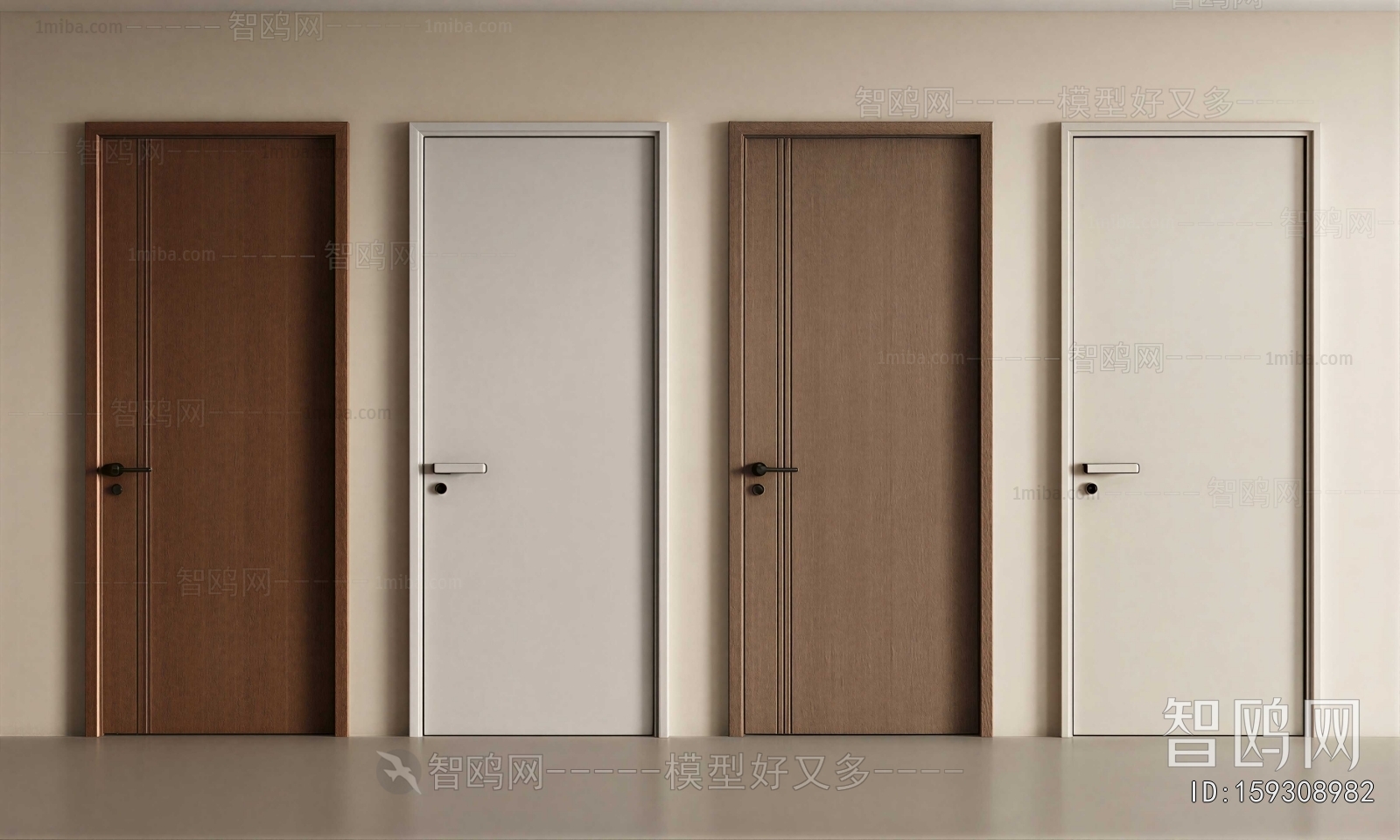 Modern Single Door