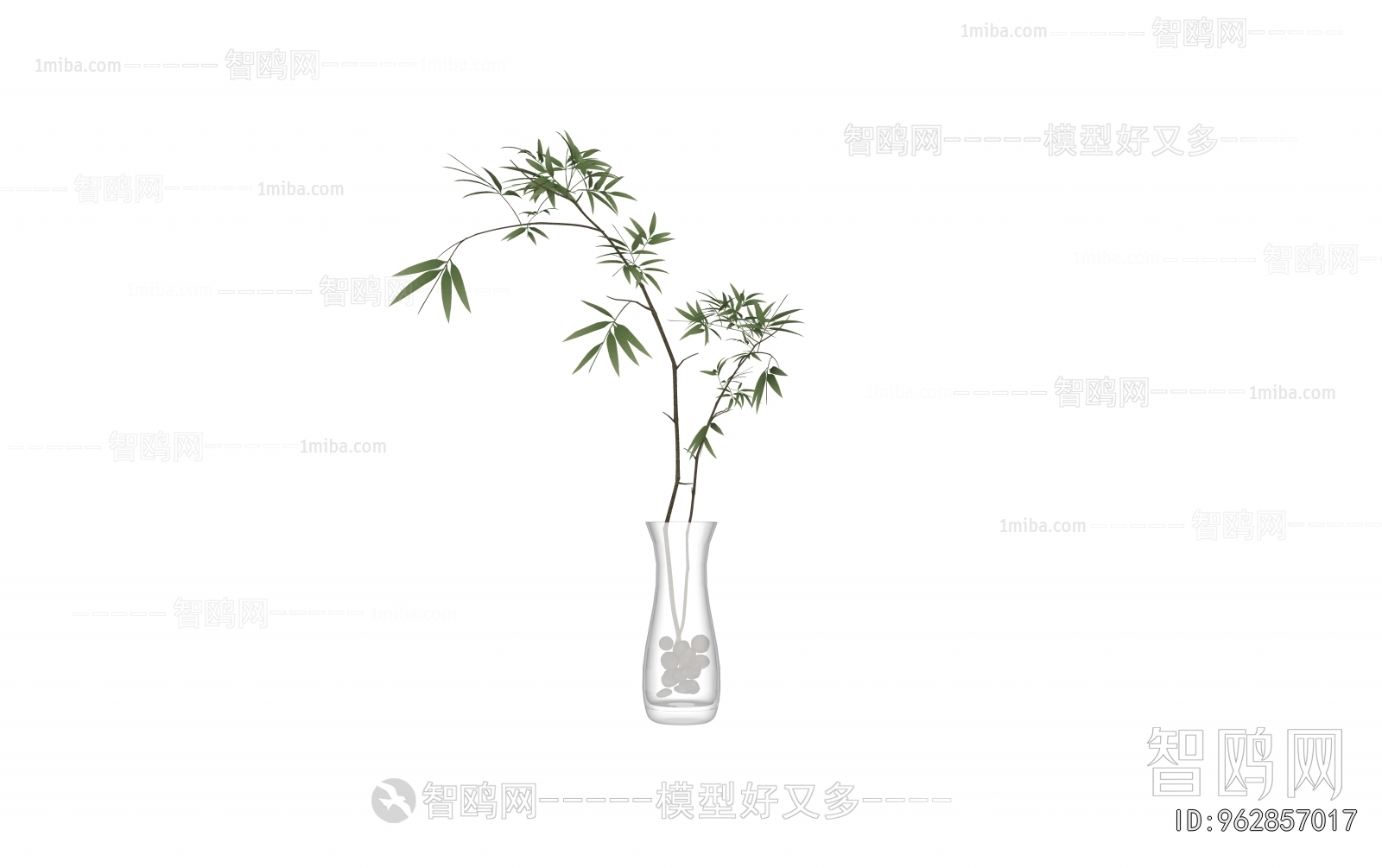 Modern Aquatic Green Plant