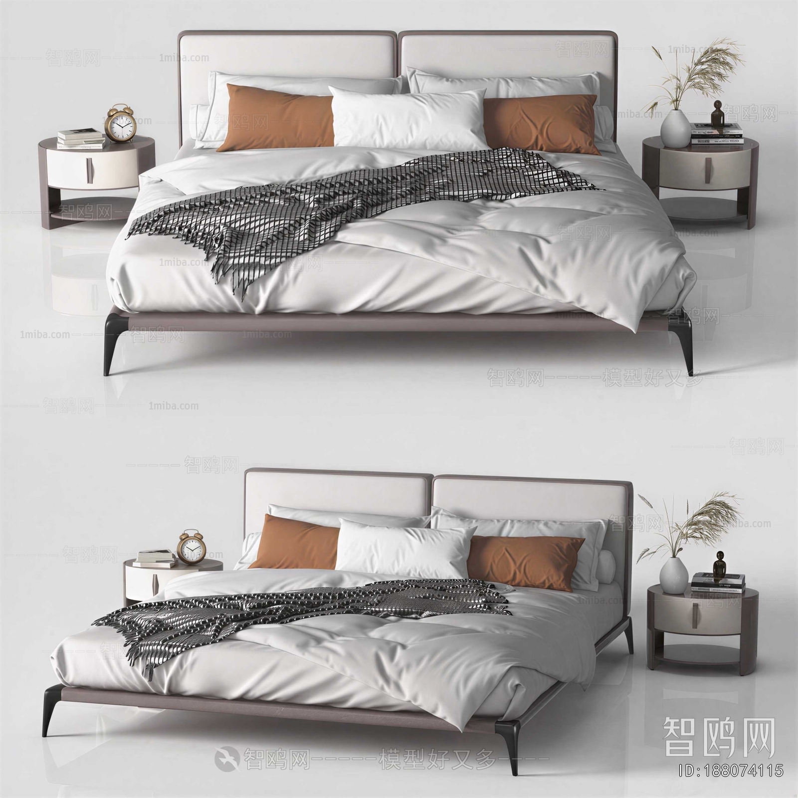 Modern Double Bed