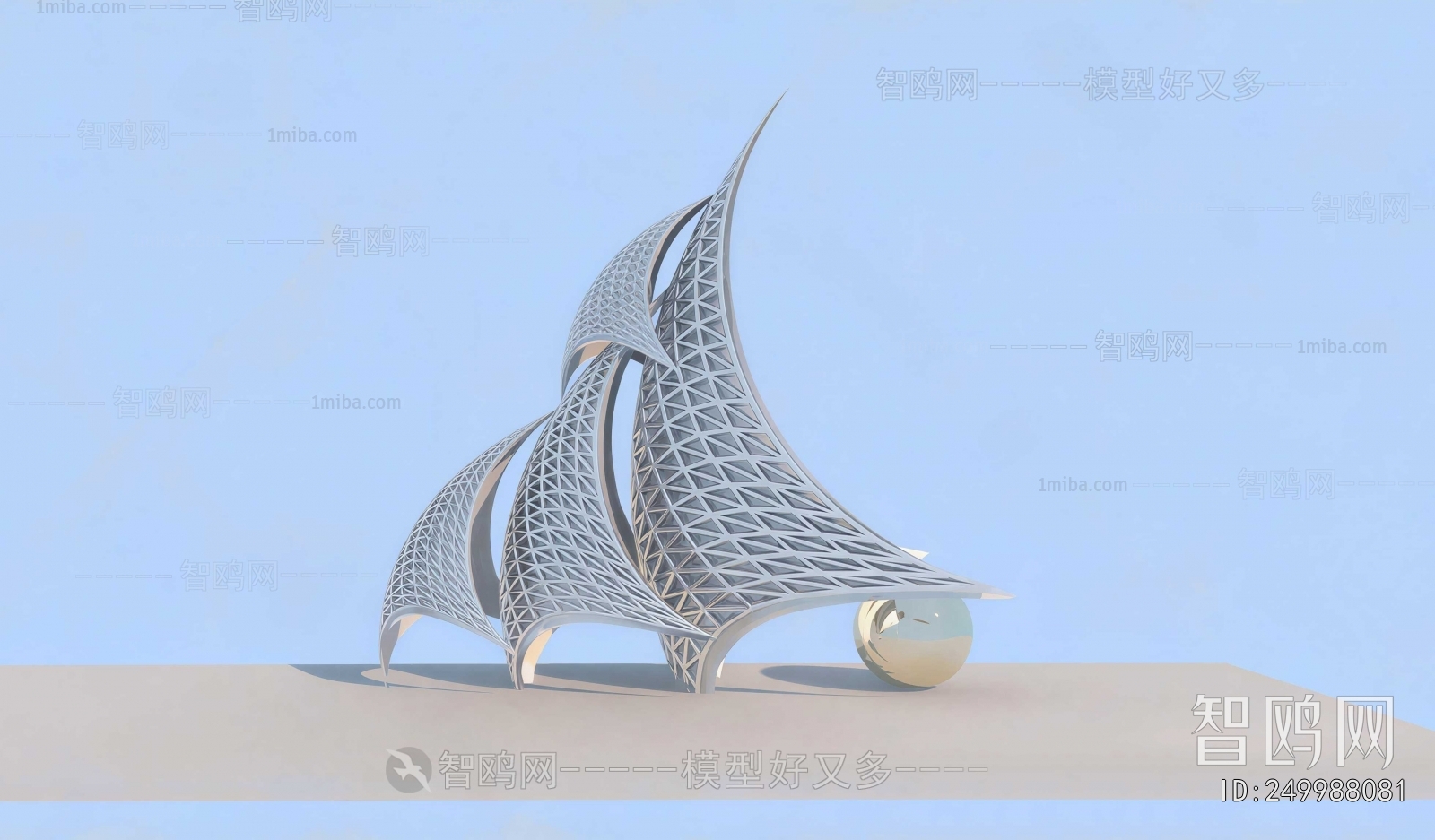 Modern Sculpture Sketch