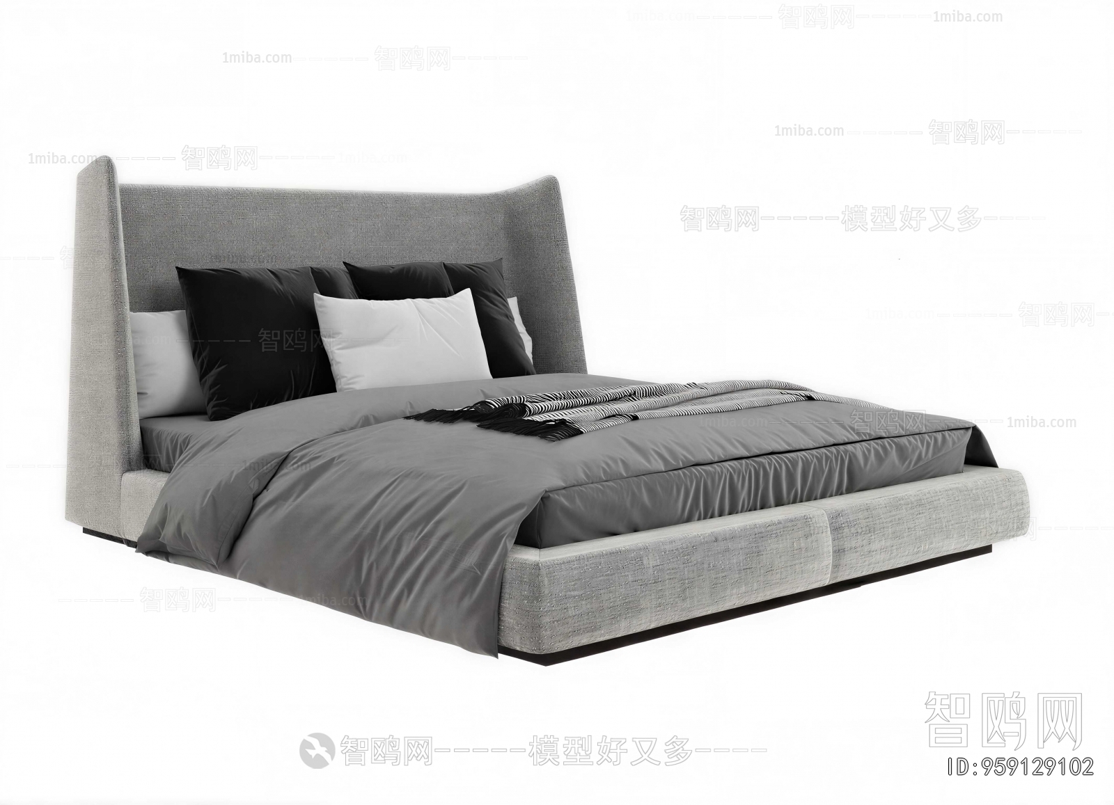 Modern Double Bed