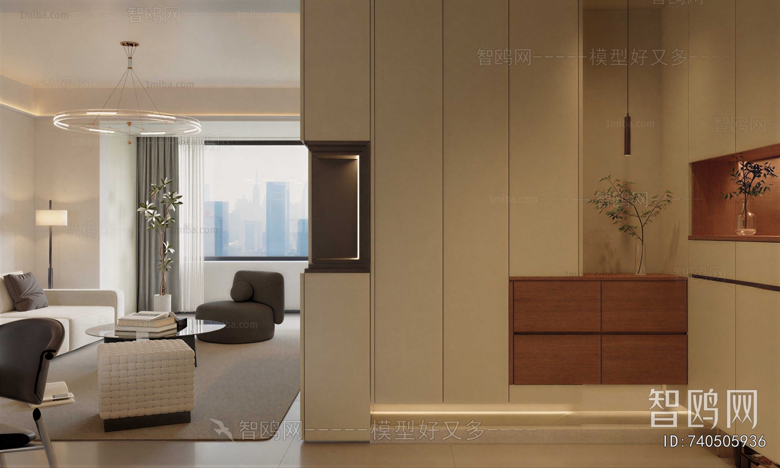 Modern Hallway