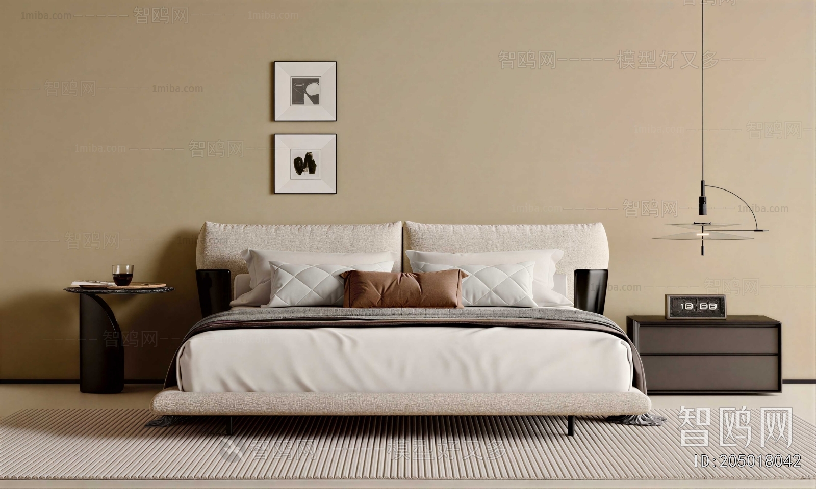 Modern Double Bed