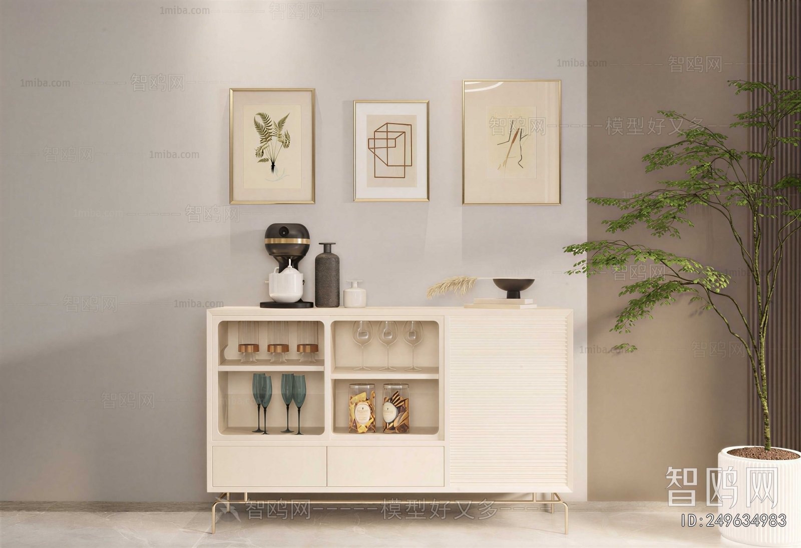 Nordic Style Sideboard