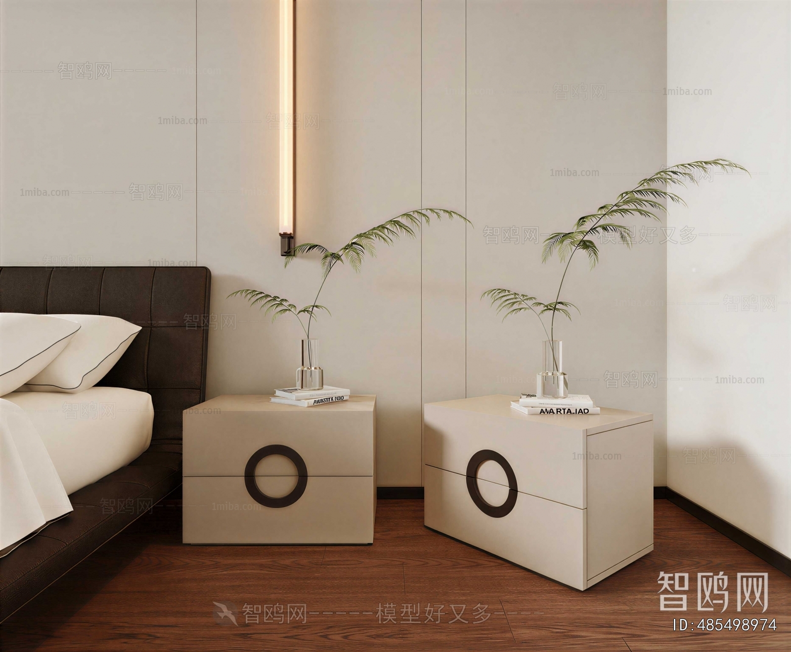 Modern Bedside Cupboard
