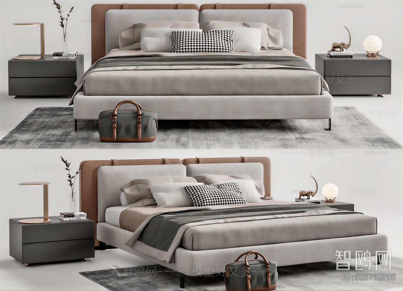 Modern Double Bed