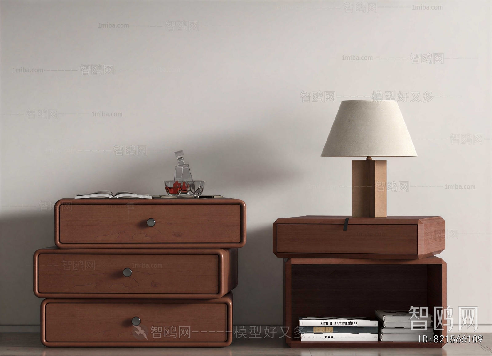 Modern Bedside Cupboard
