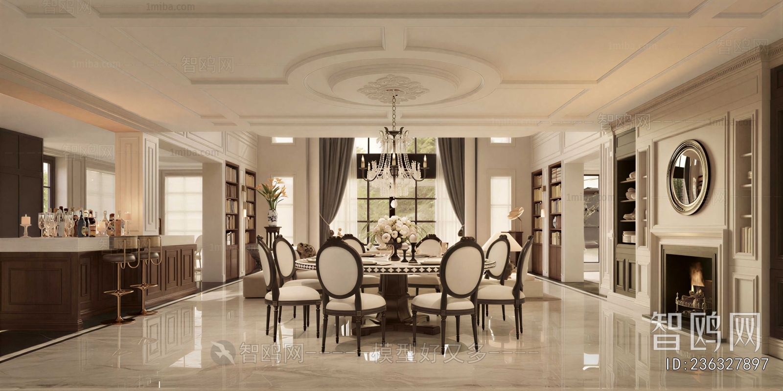 French Style A Living Room