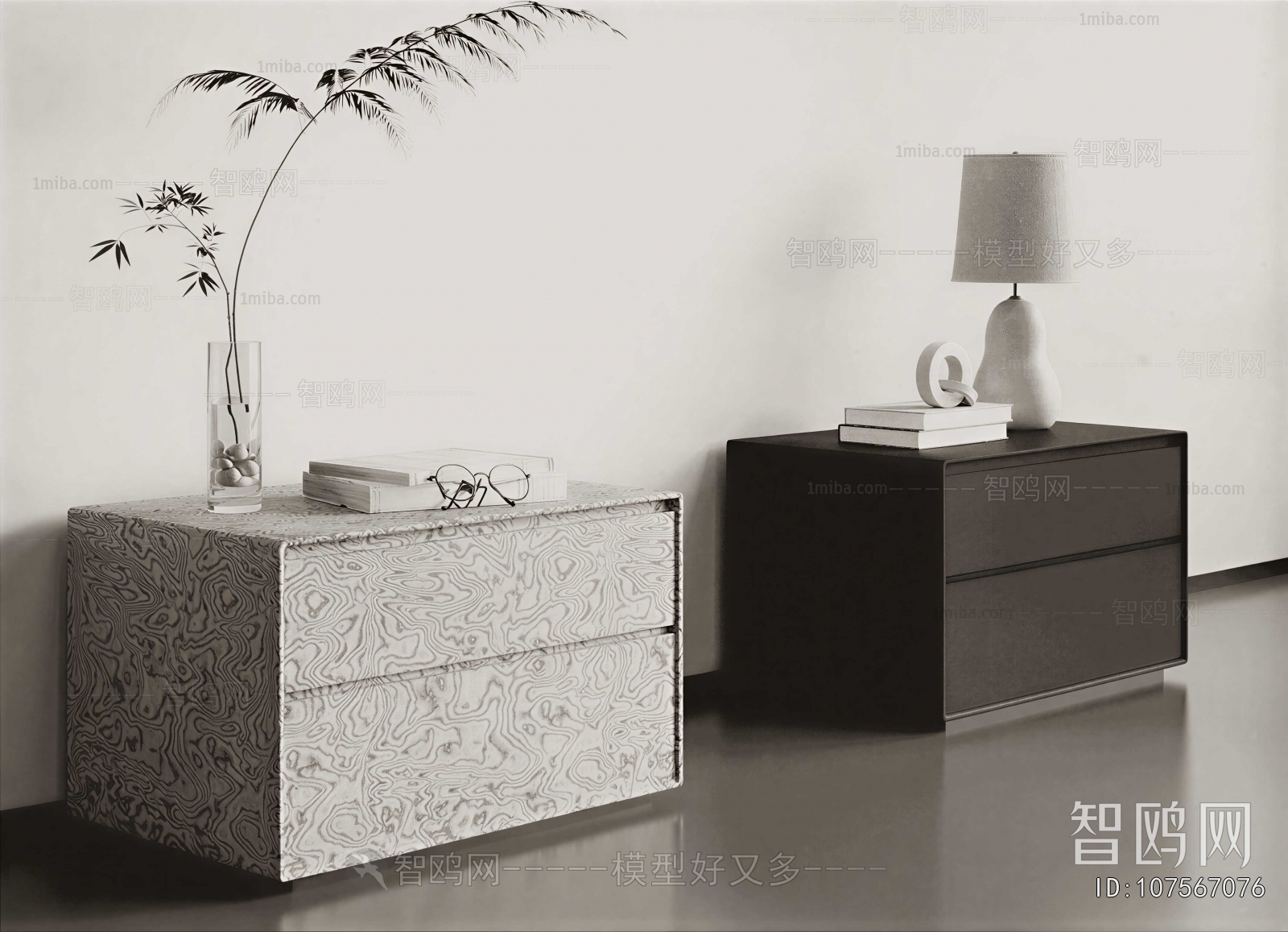 Modern Bedside Cupboard