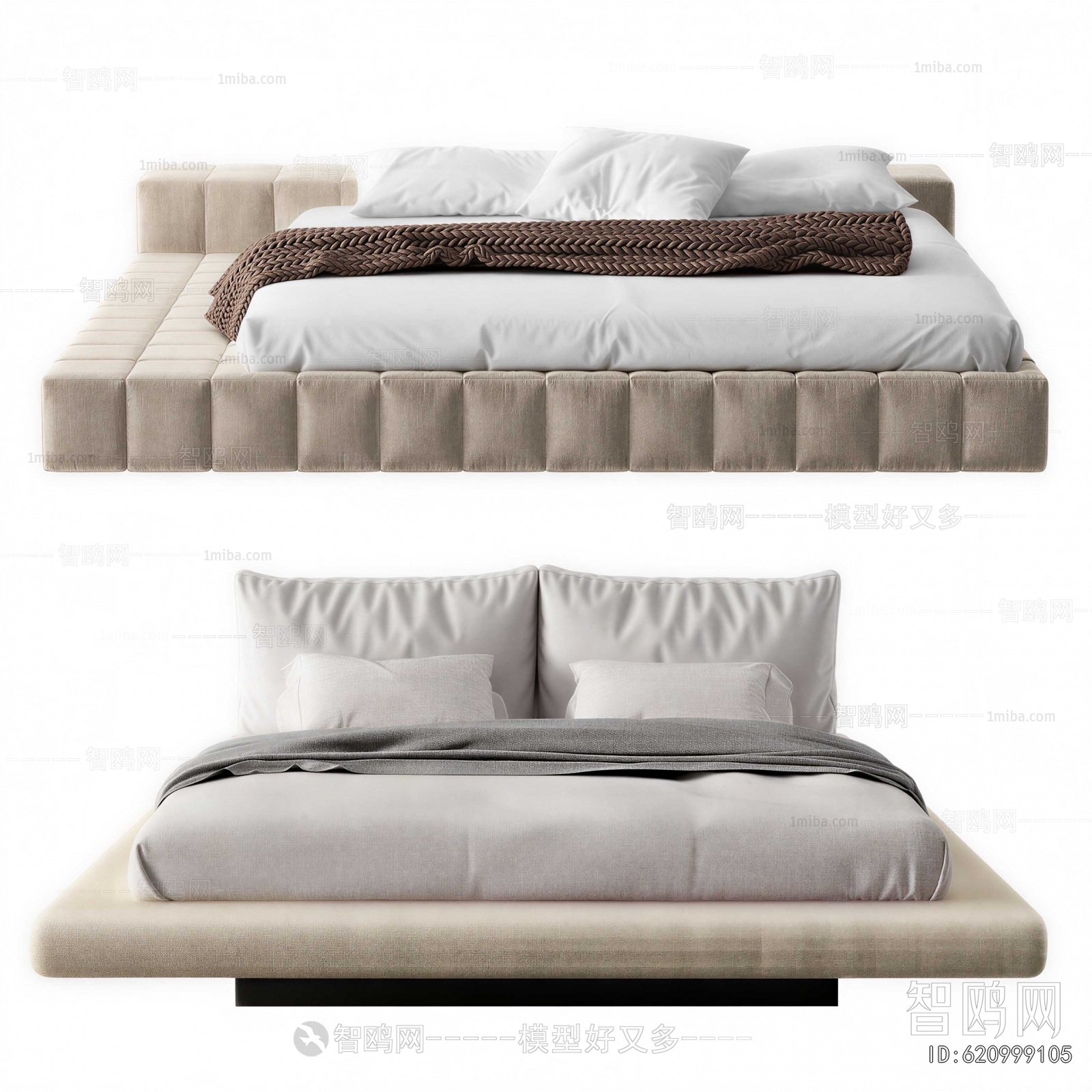 Modern Double Bed