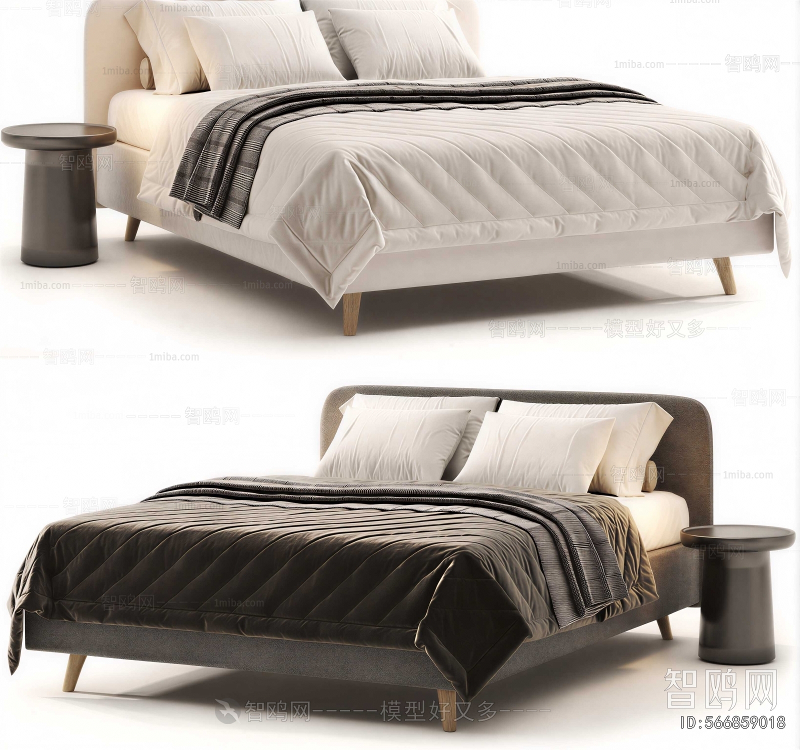 Modern Double Bed
