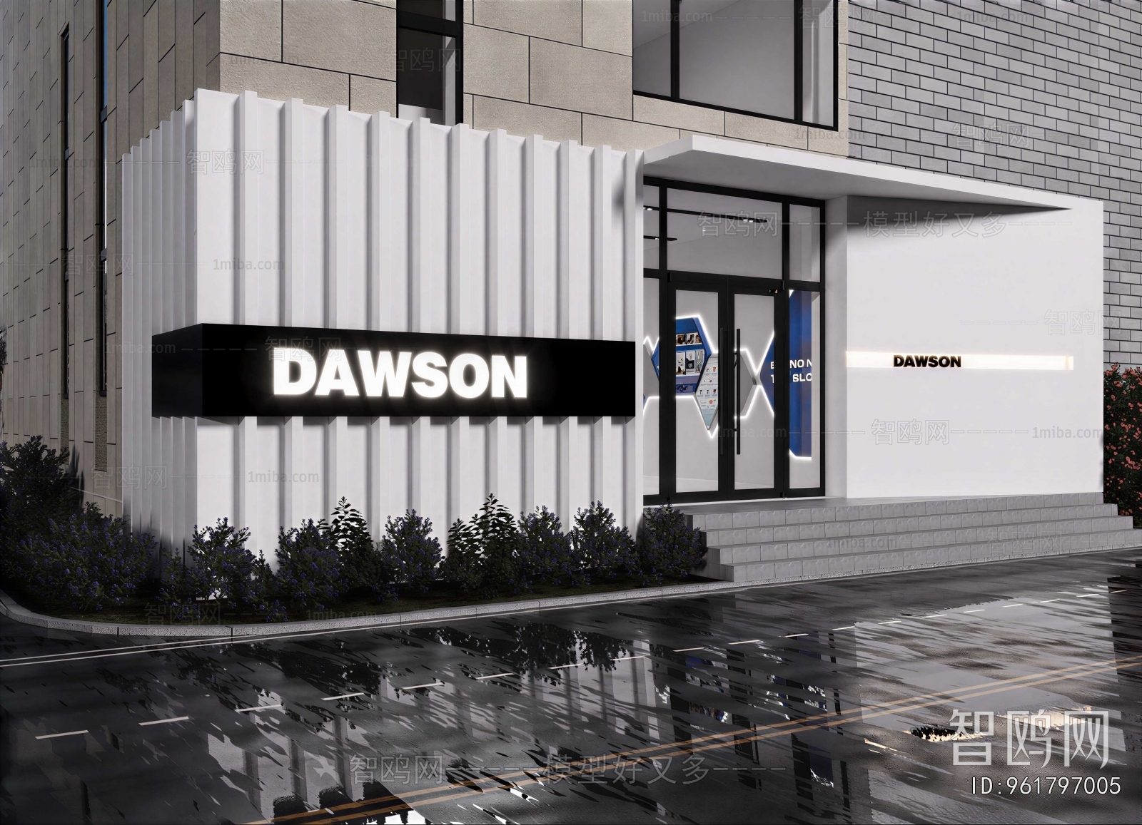 Modern Facade Element