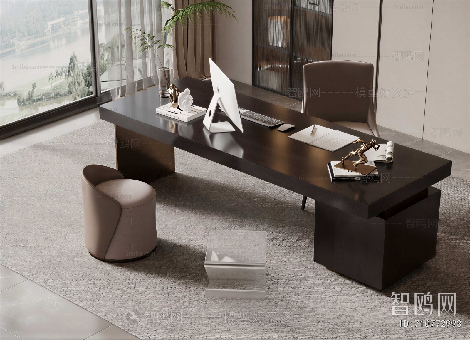 Modern Office Desk And Chair