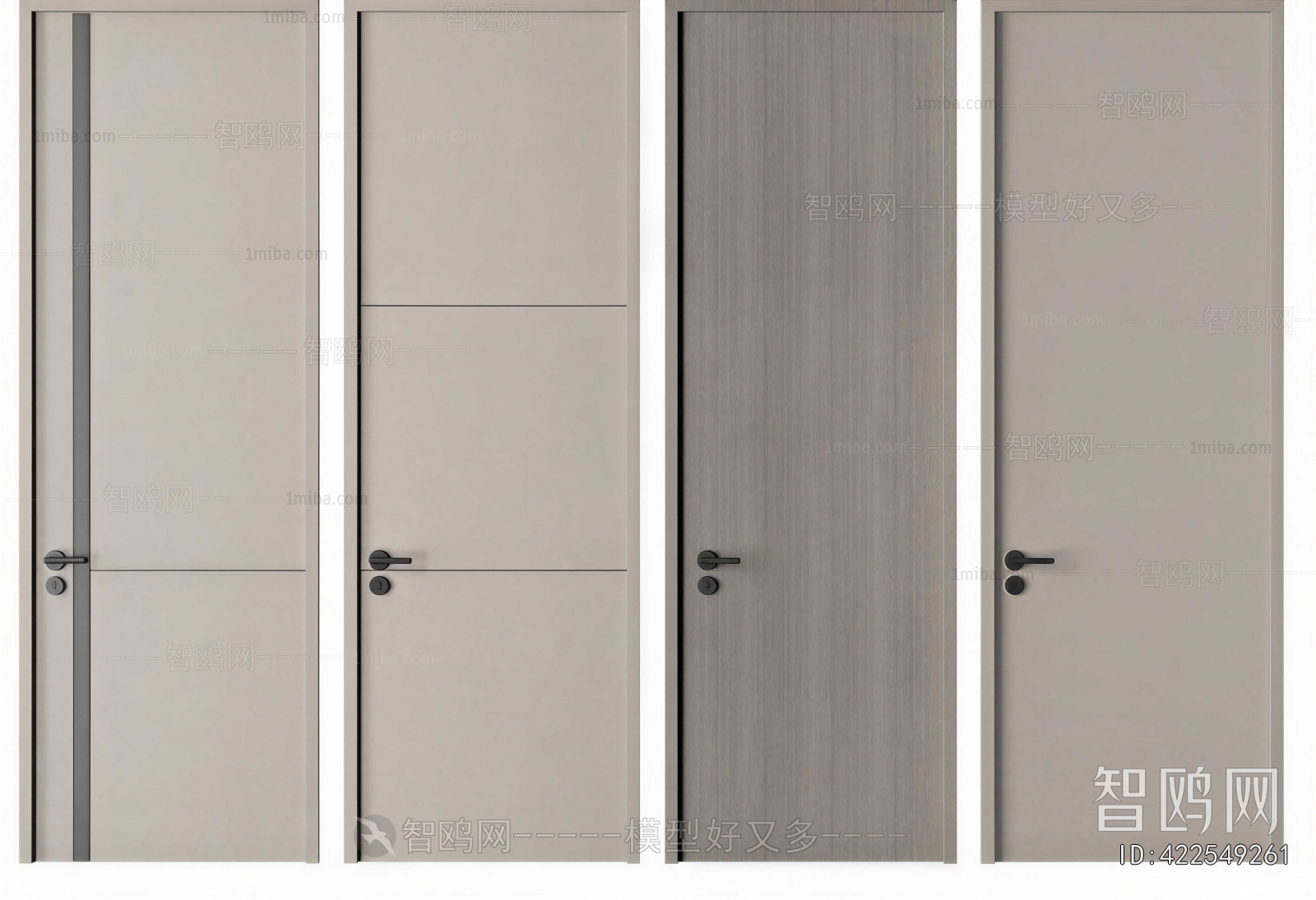Modern Single Door