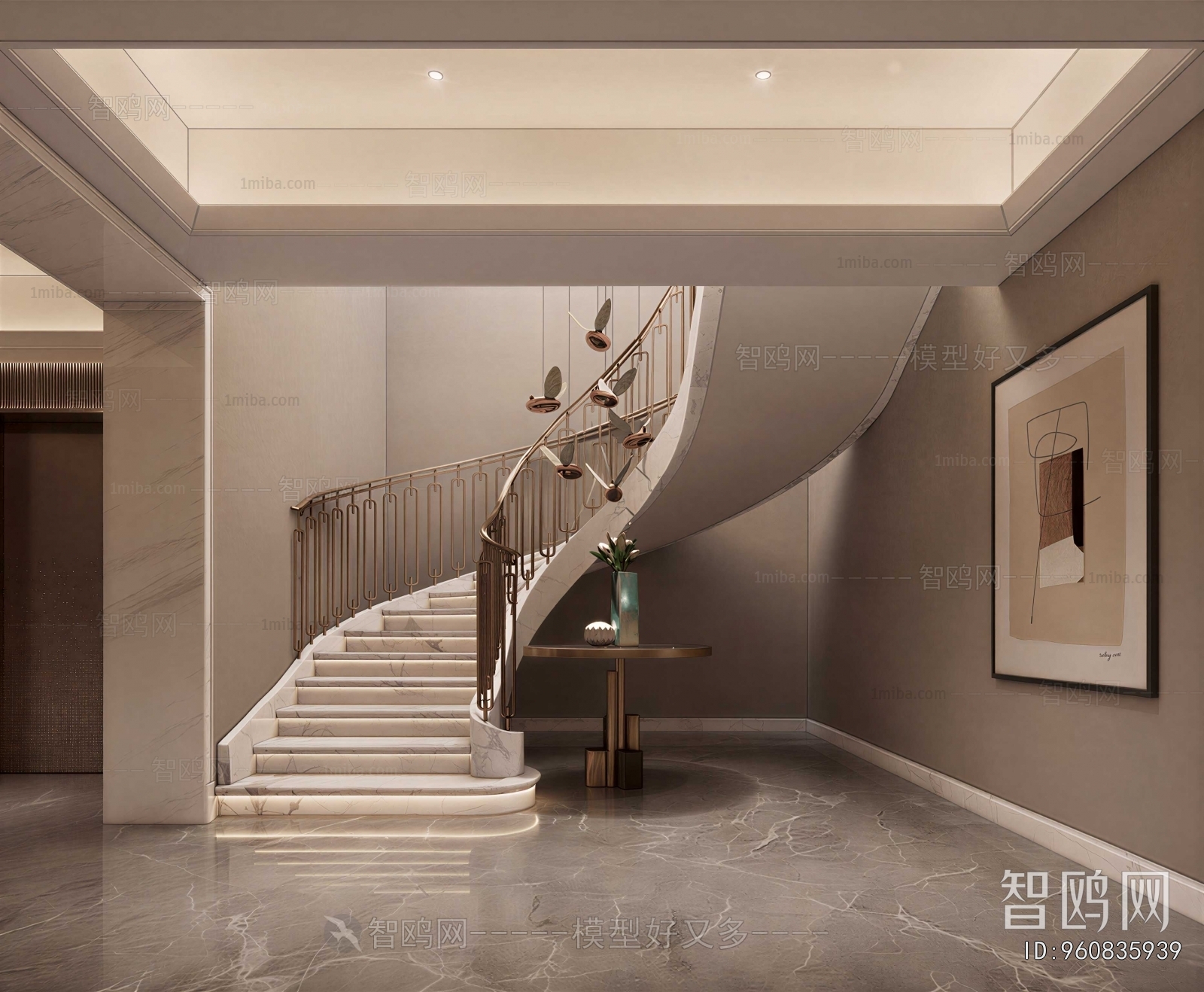Modern Office Stairwell