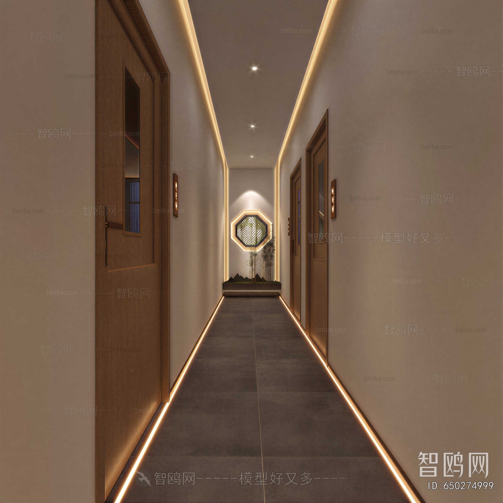 New Chinese Style Corridor