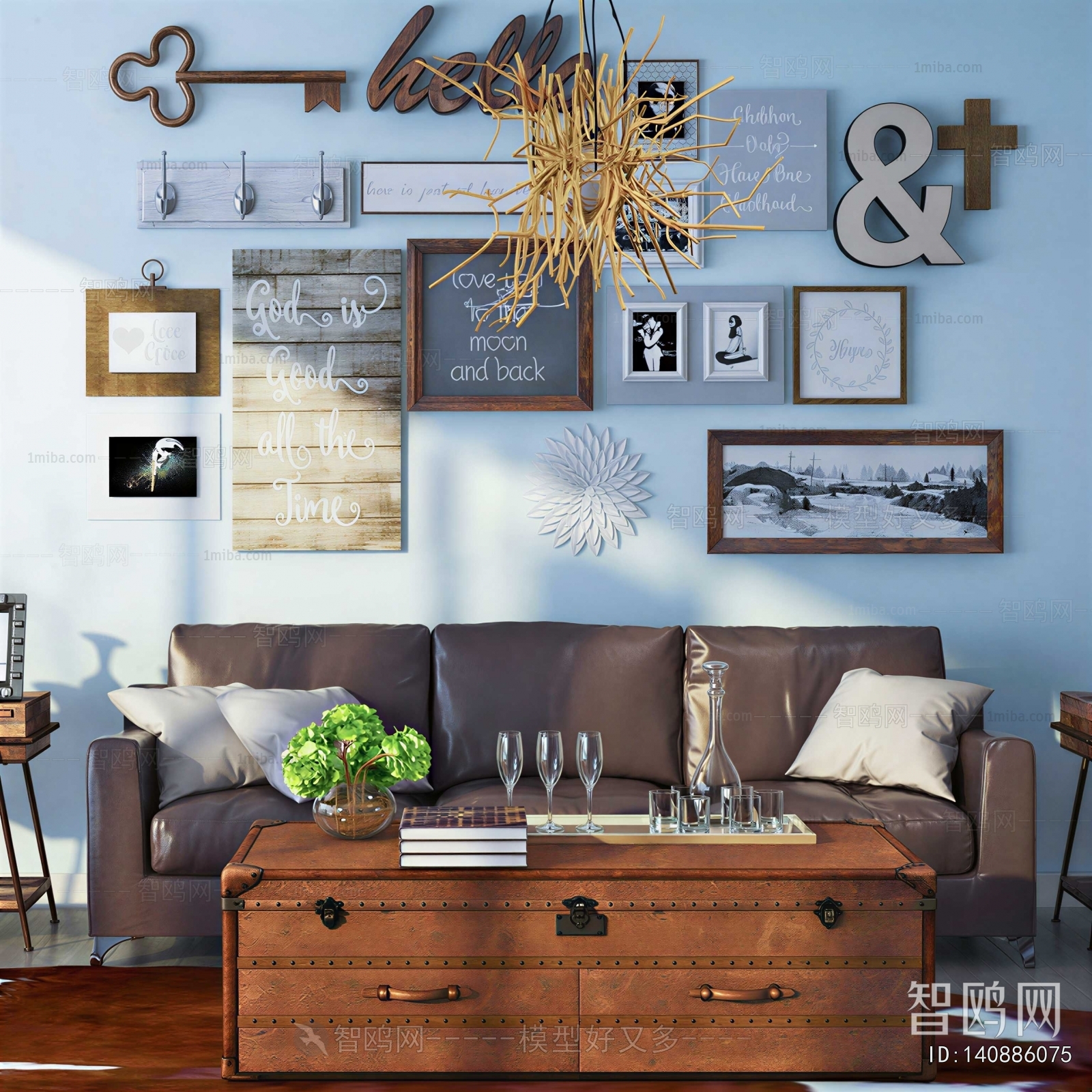 American Style Sofa Combination