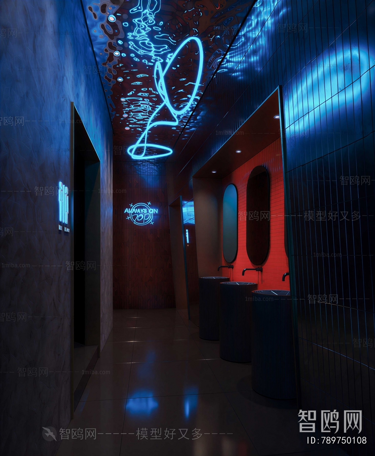 Modern Public Toilet