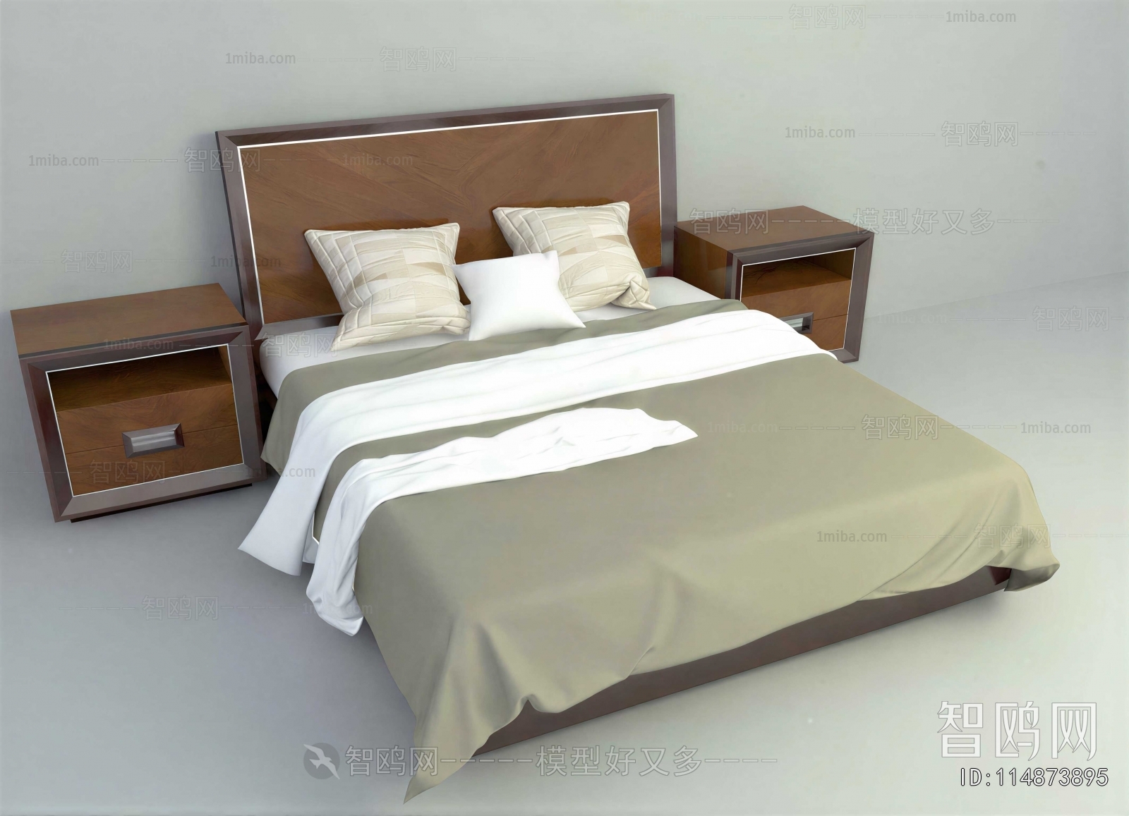Modern Double Bed