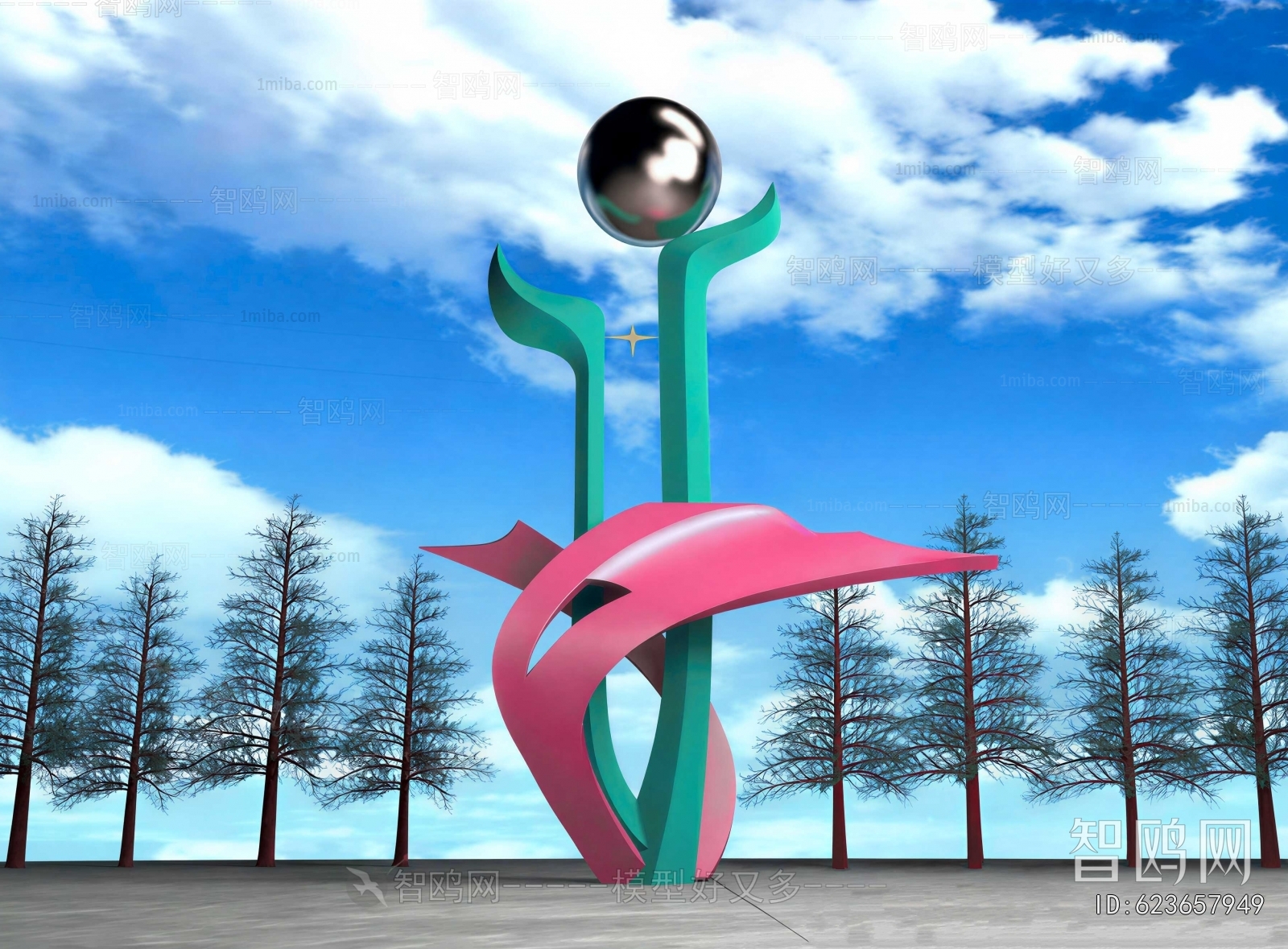 Modern Sculpture Sketch