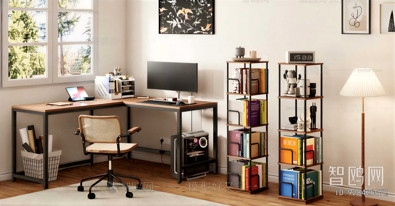 Modern Computer Desk And Chair