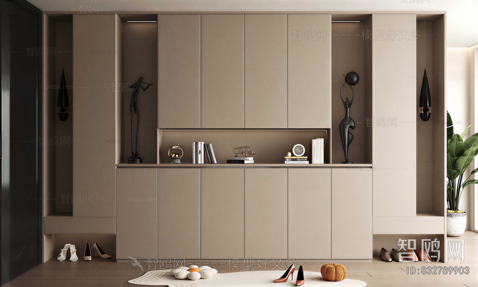Modern Shoe Cabinet