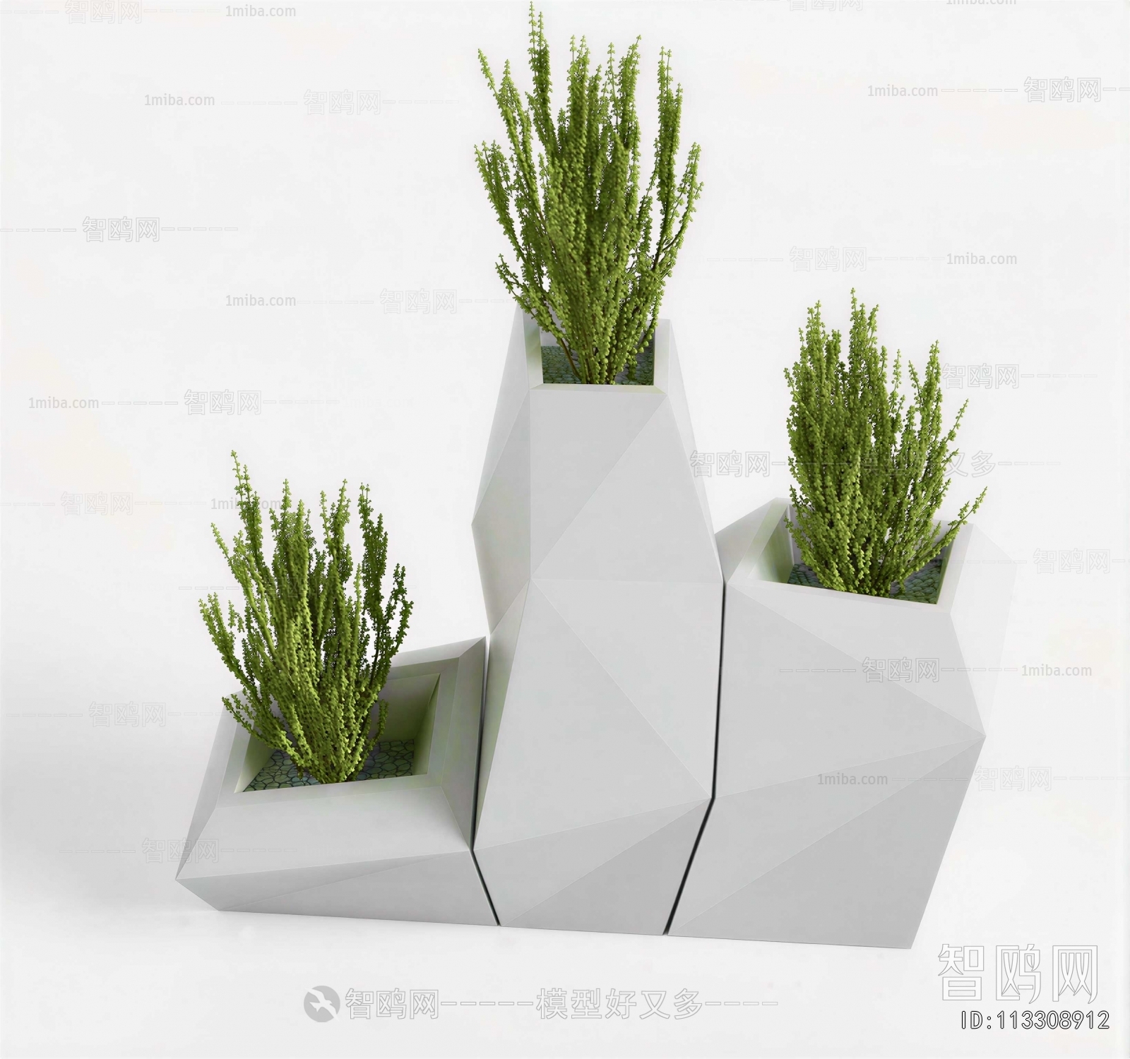 Modern Flower Bed, Flower Bowl, Flower Box