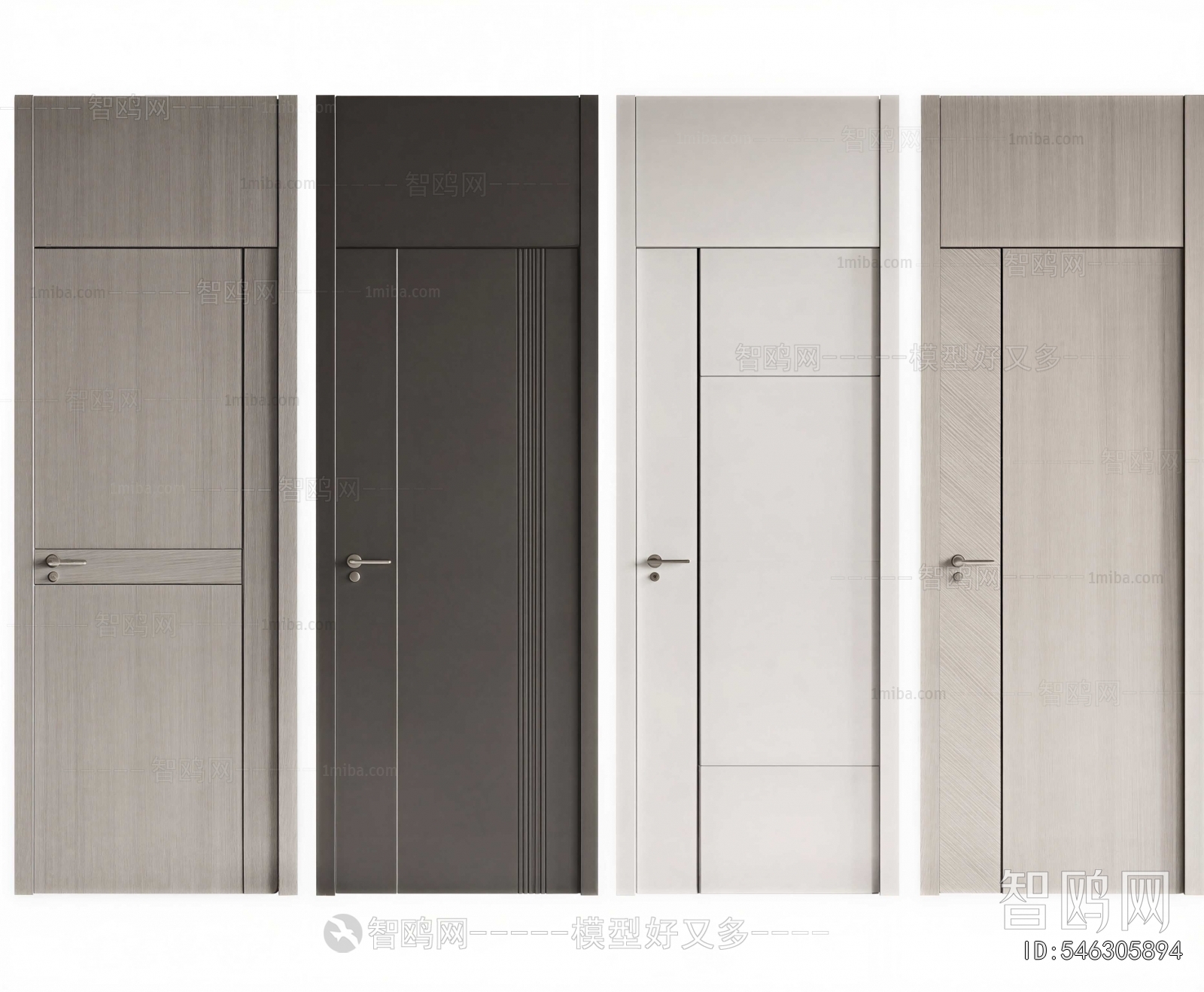 Modern Single Door