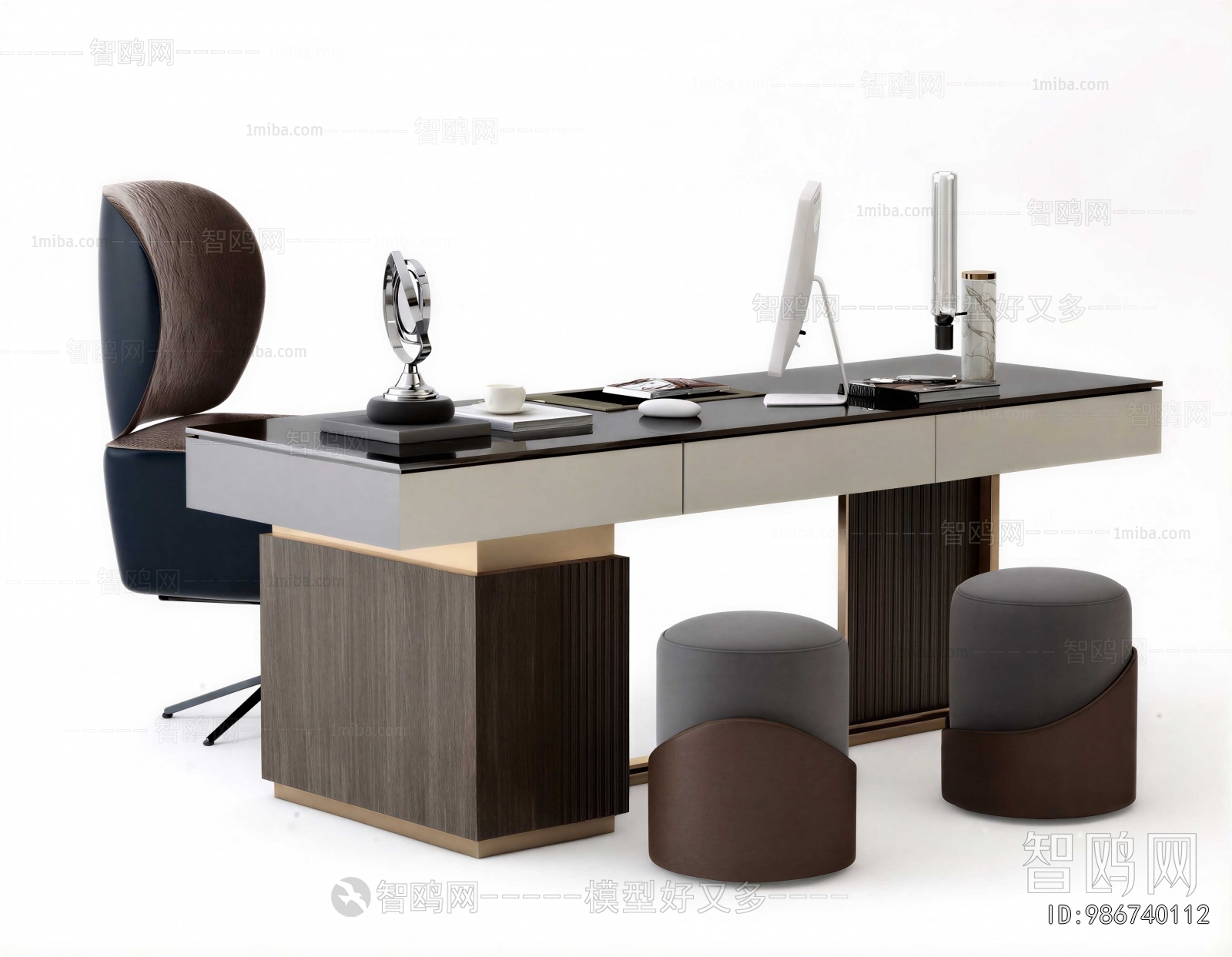 Modern Computer Desk And Chair