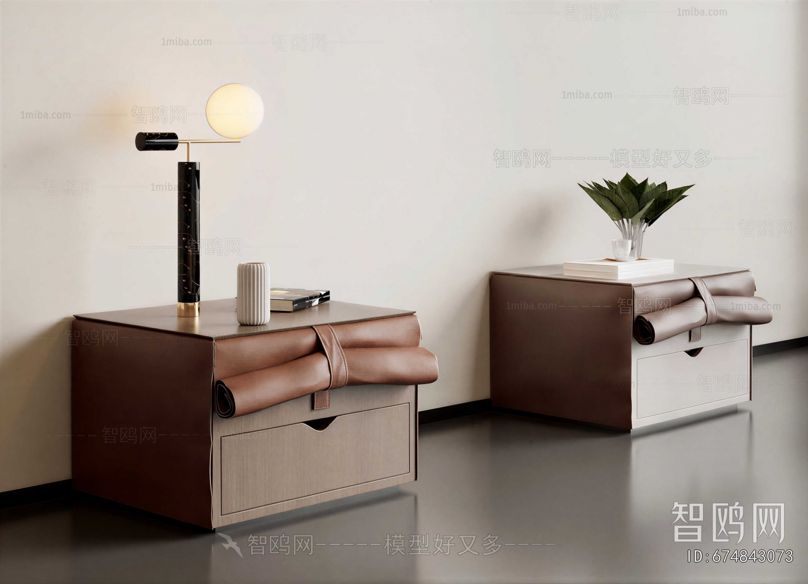Modern Bedside Cupboard