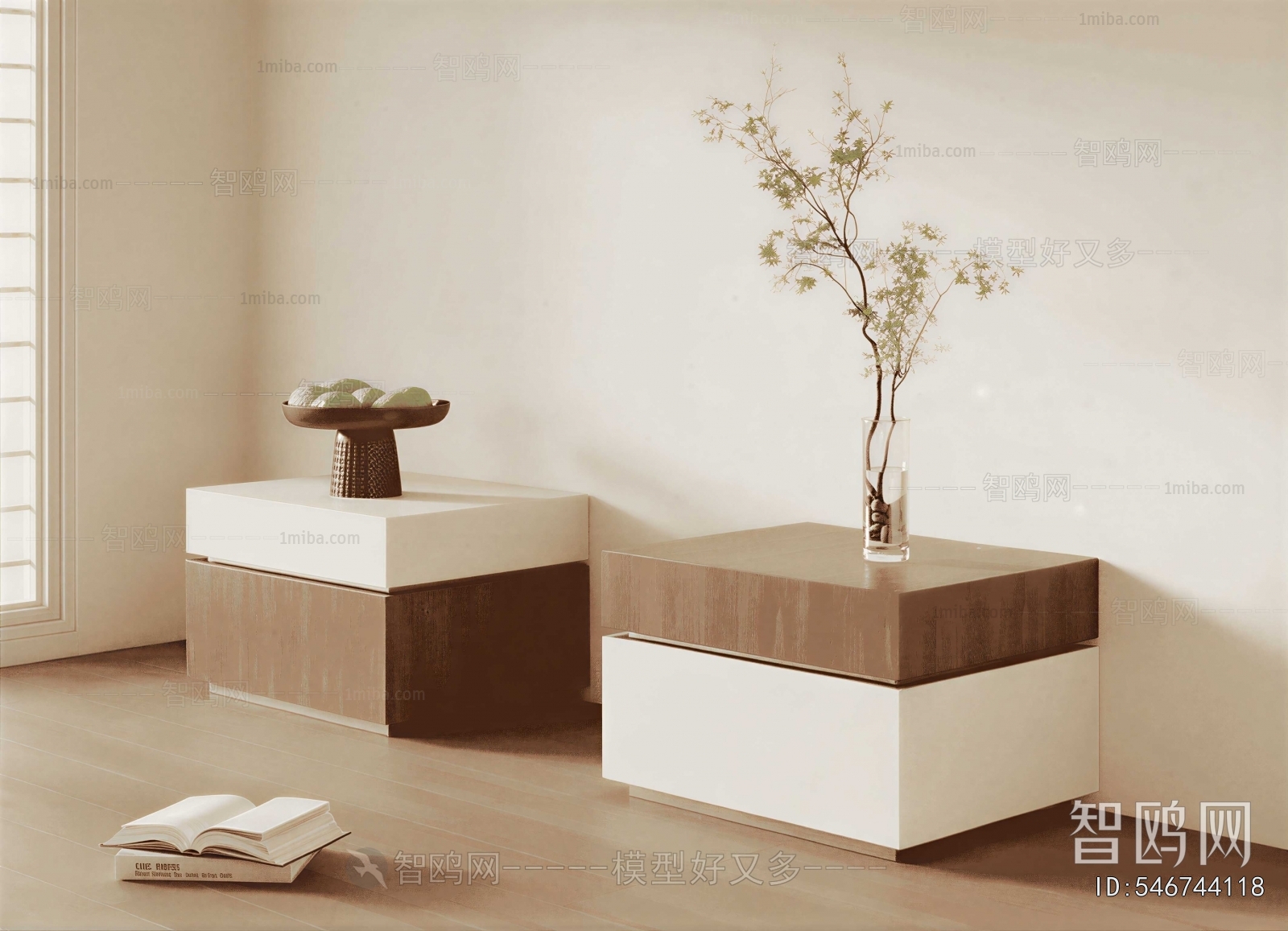Modern Bedside Cupboard
