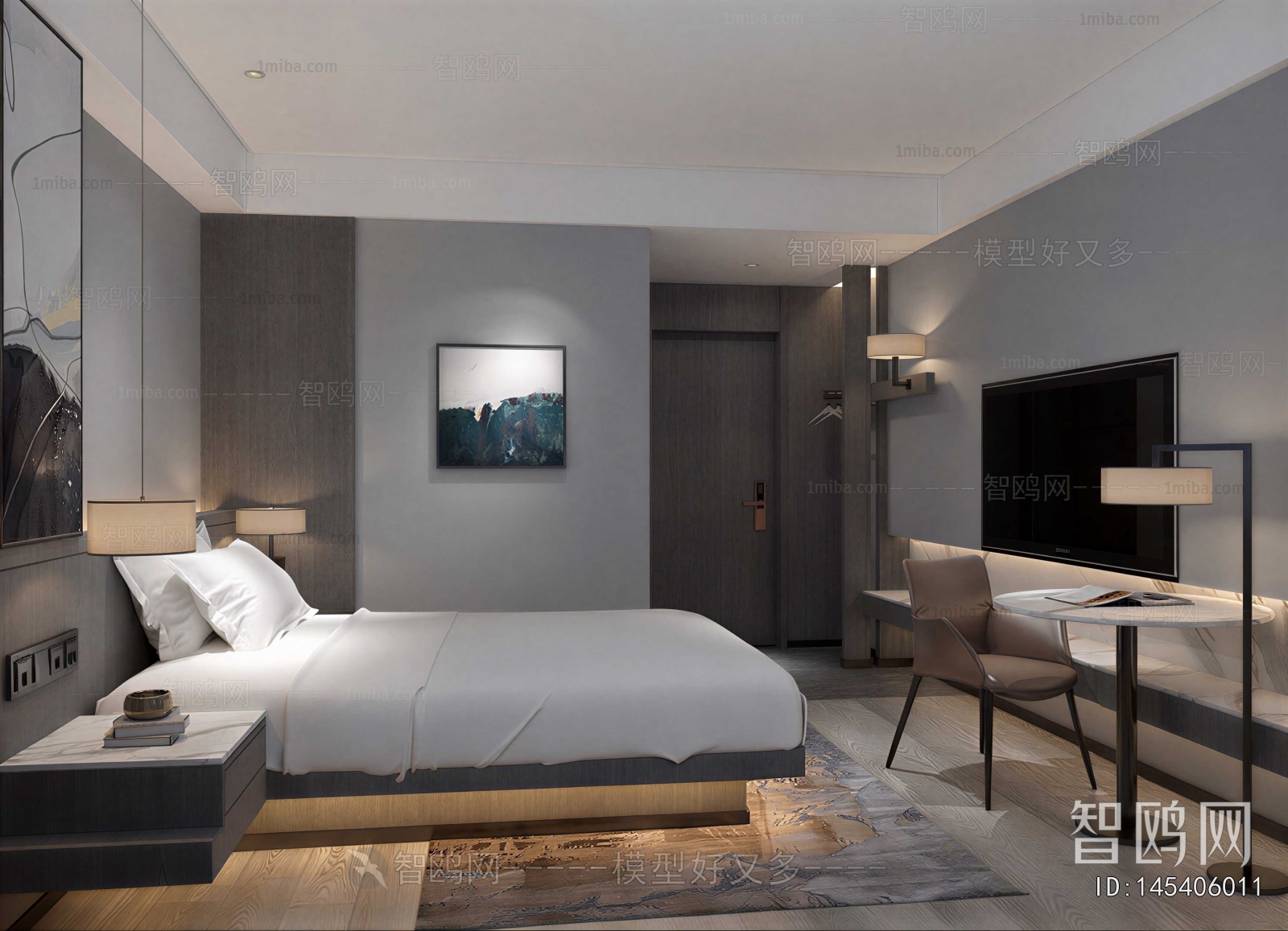 Modern Guest Room