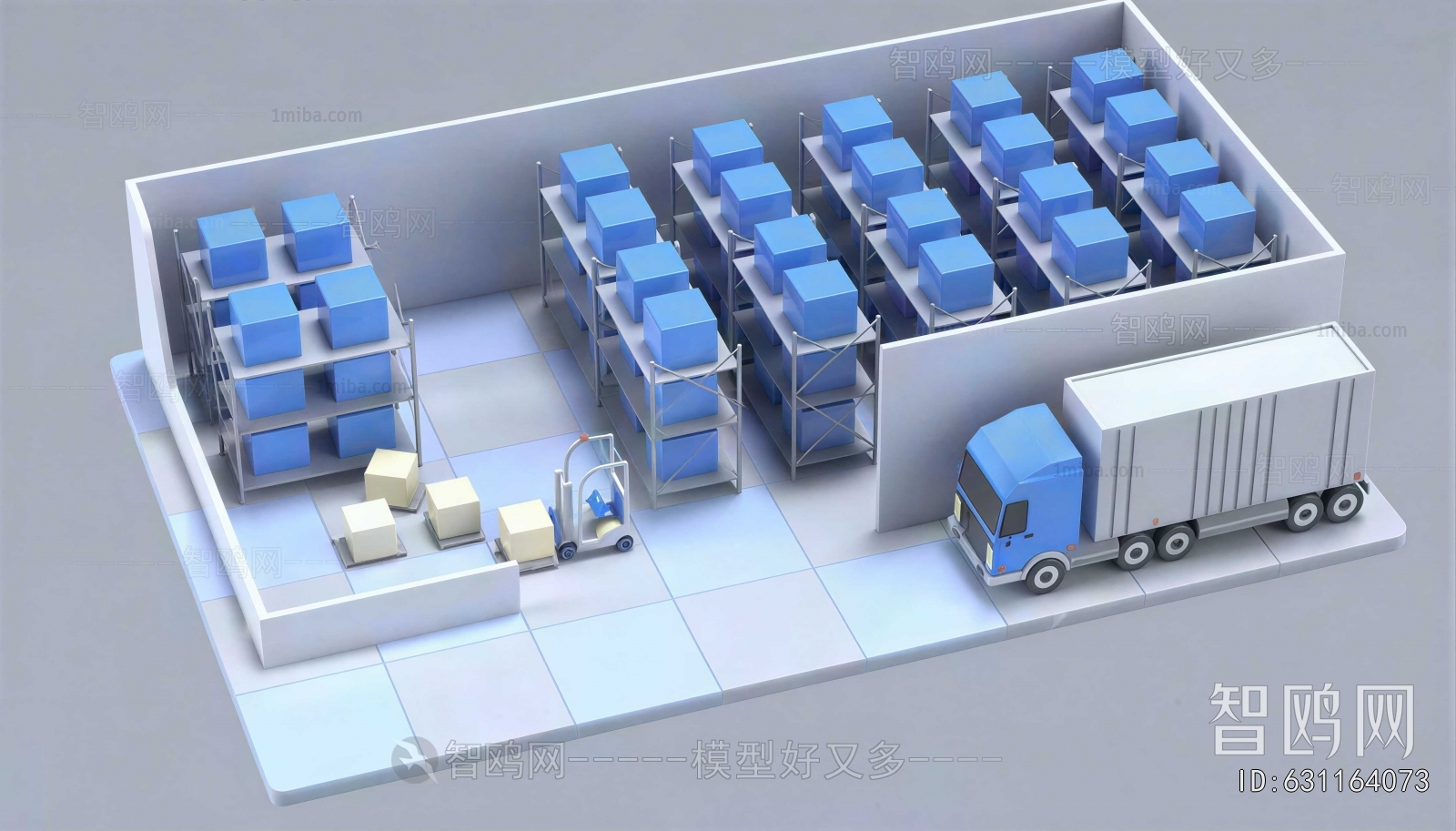 Modern Factory Floor/warehouse