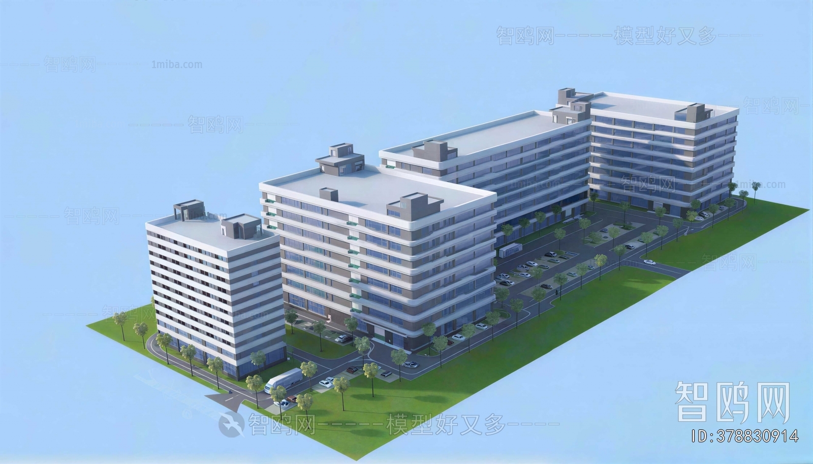 Modern Appearance Of Commercial Building