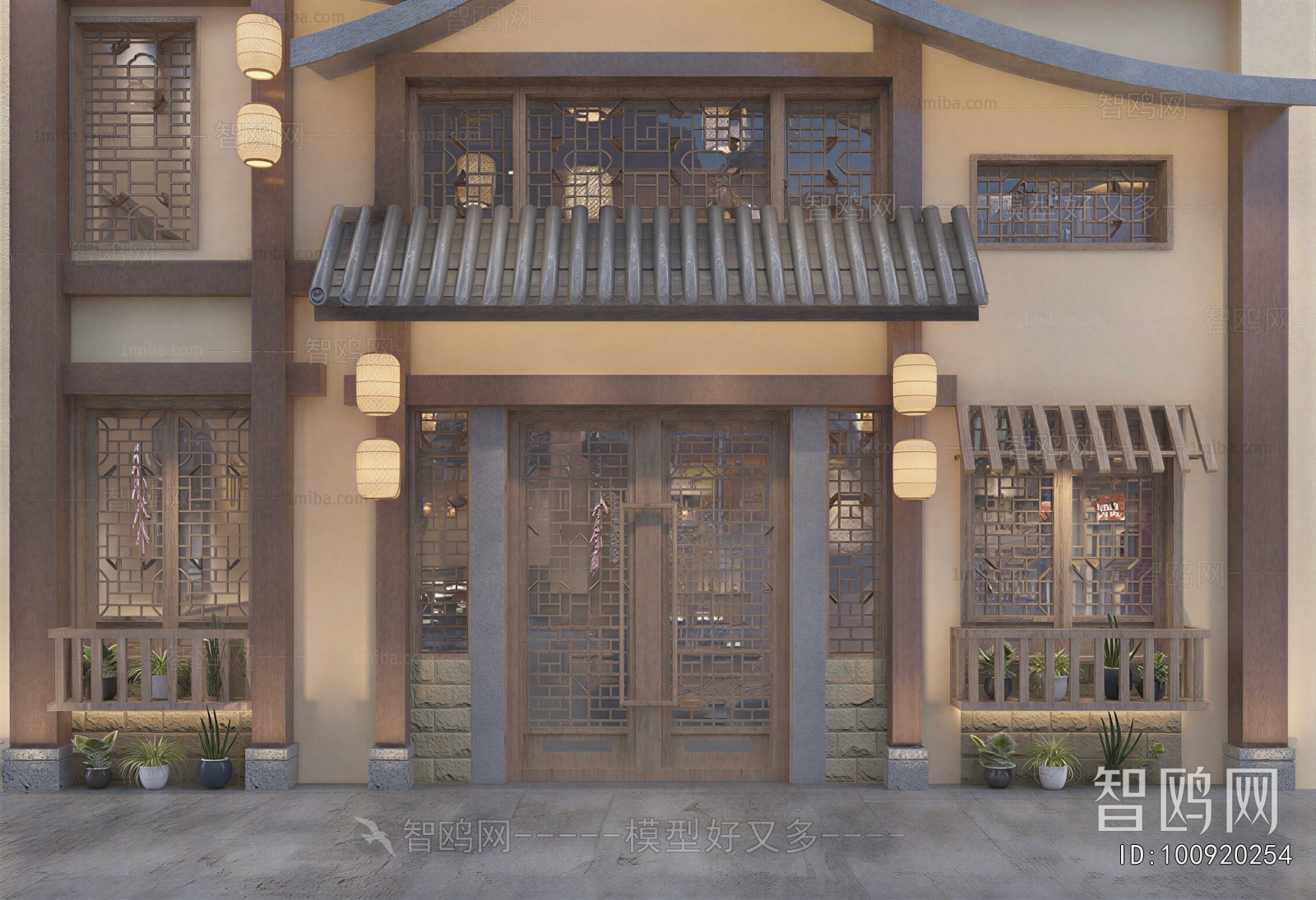 Chinese Style Facade Element
