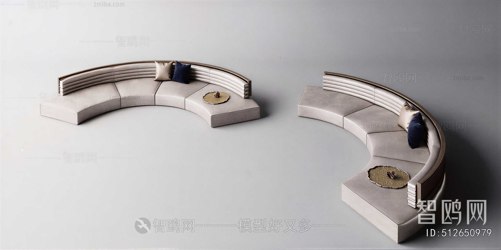 Modern Curved Sofa