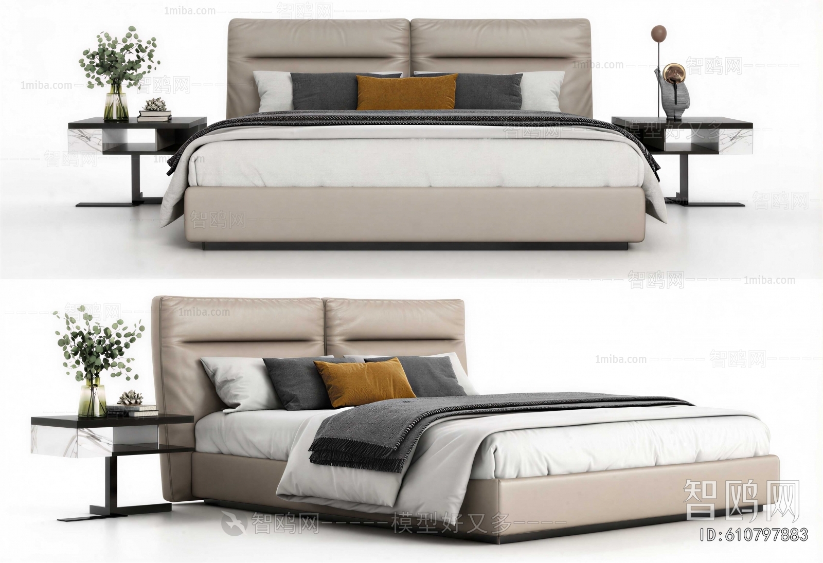 Modern Double Bed