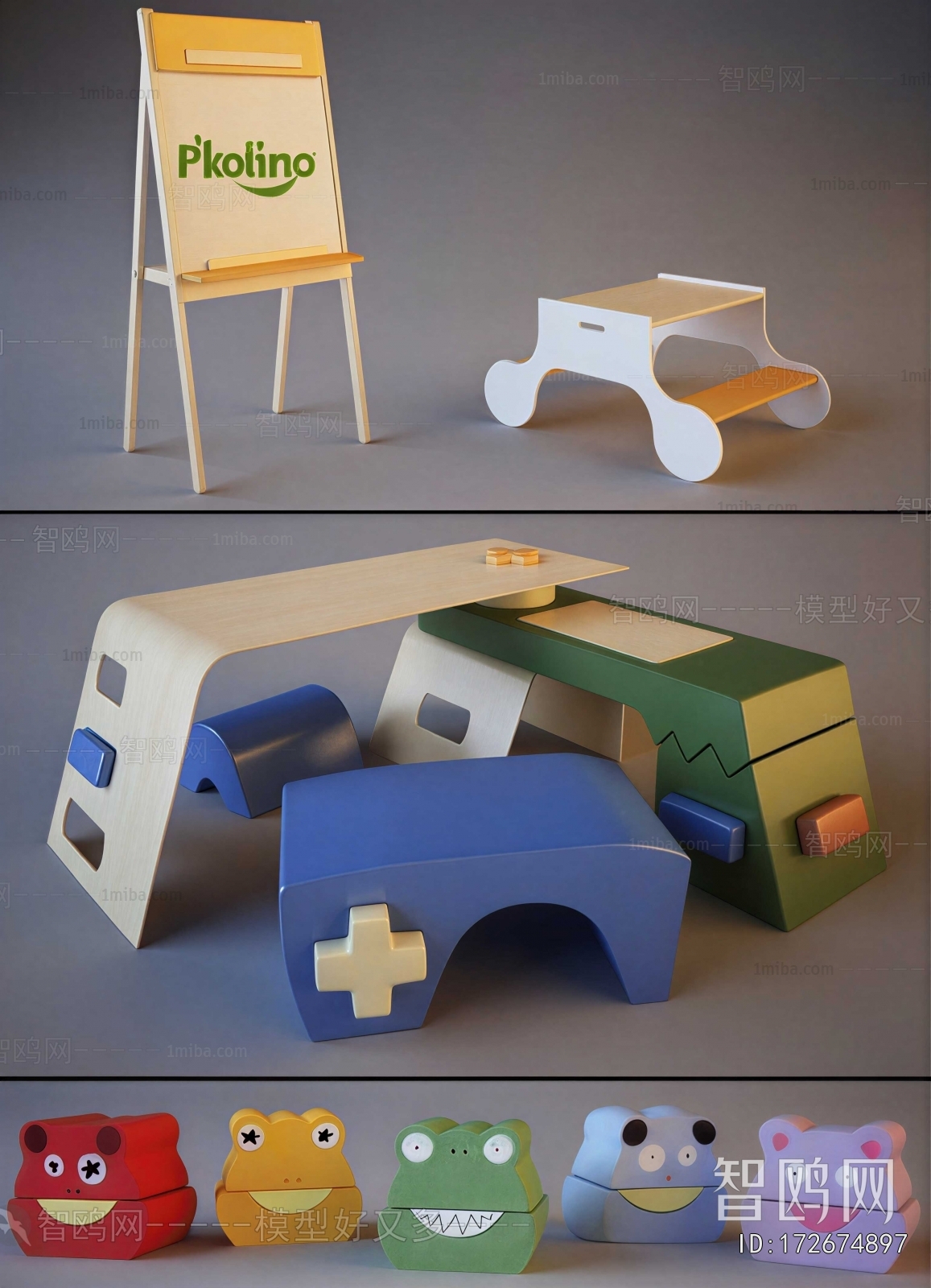 Modern Children's Table/chair