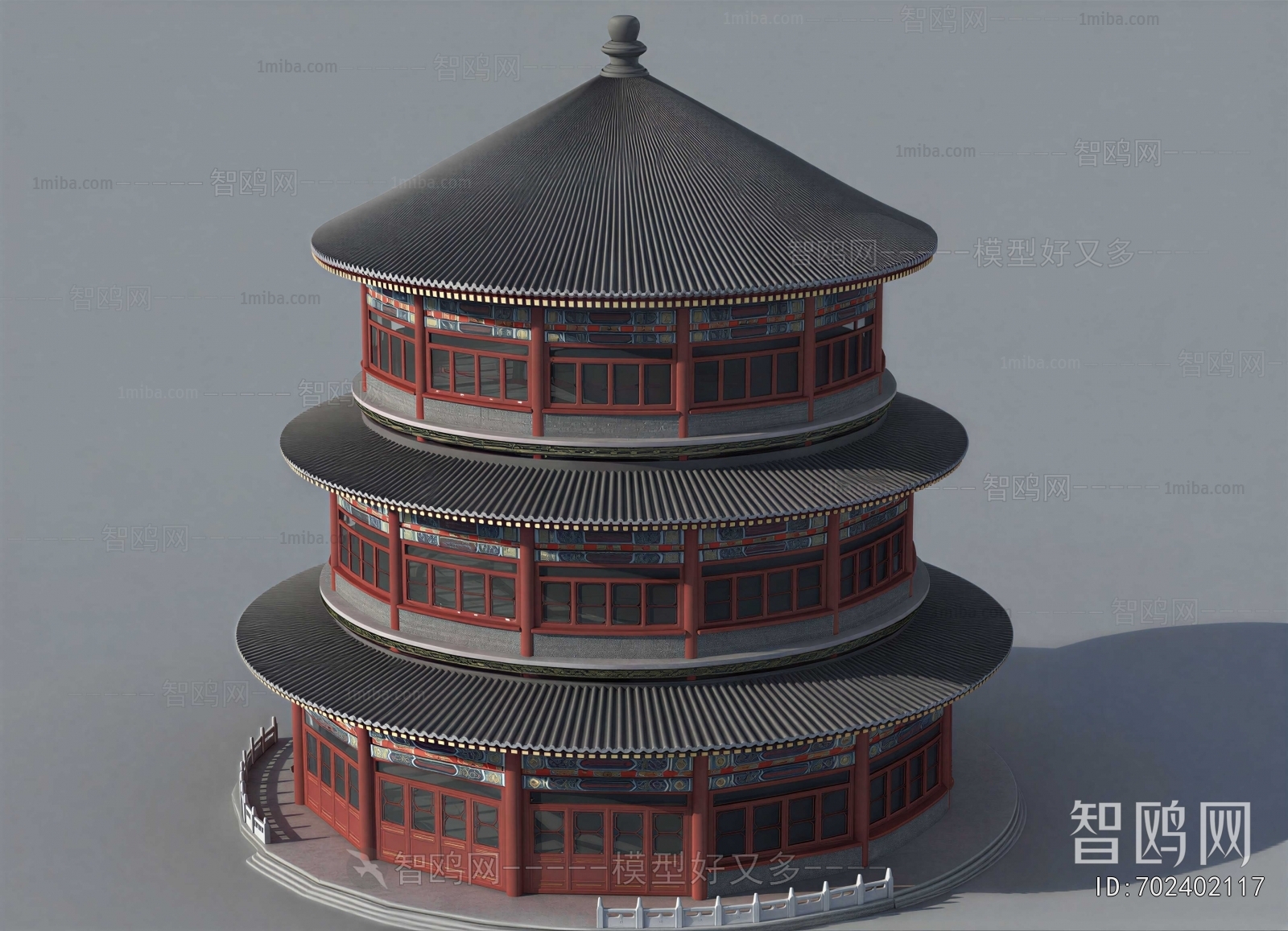 Chinese Style Ancient Architectural Buildings