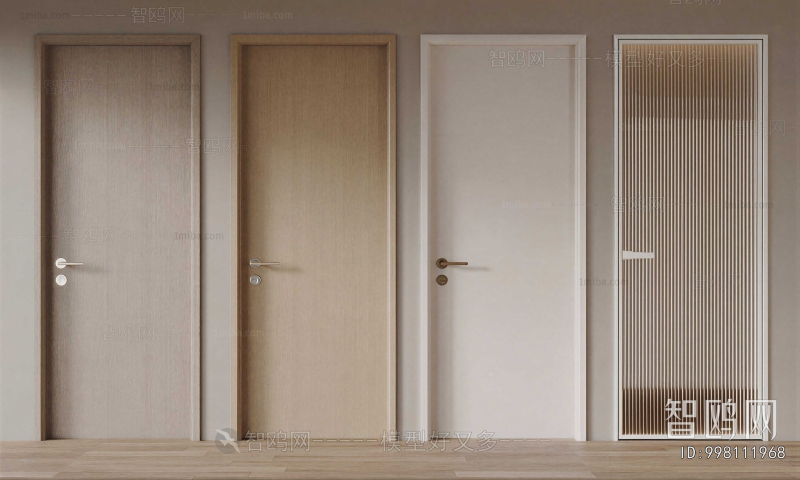 Modern Single Door