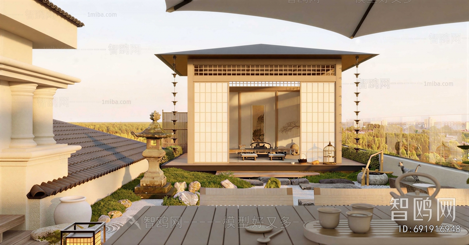 New Chinese Style Tea House