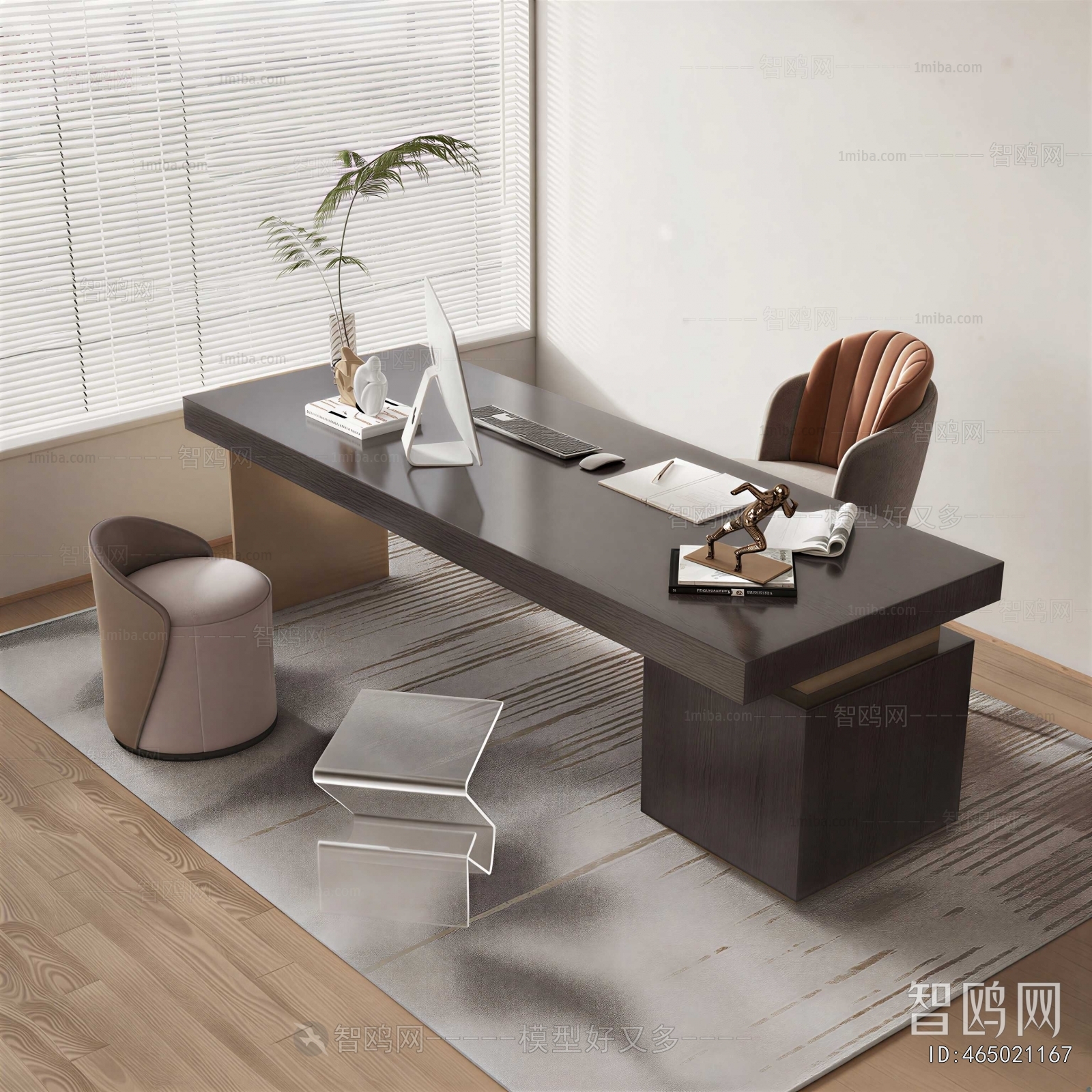 Modern Computer Desk And Chair