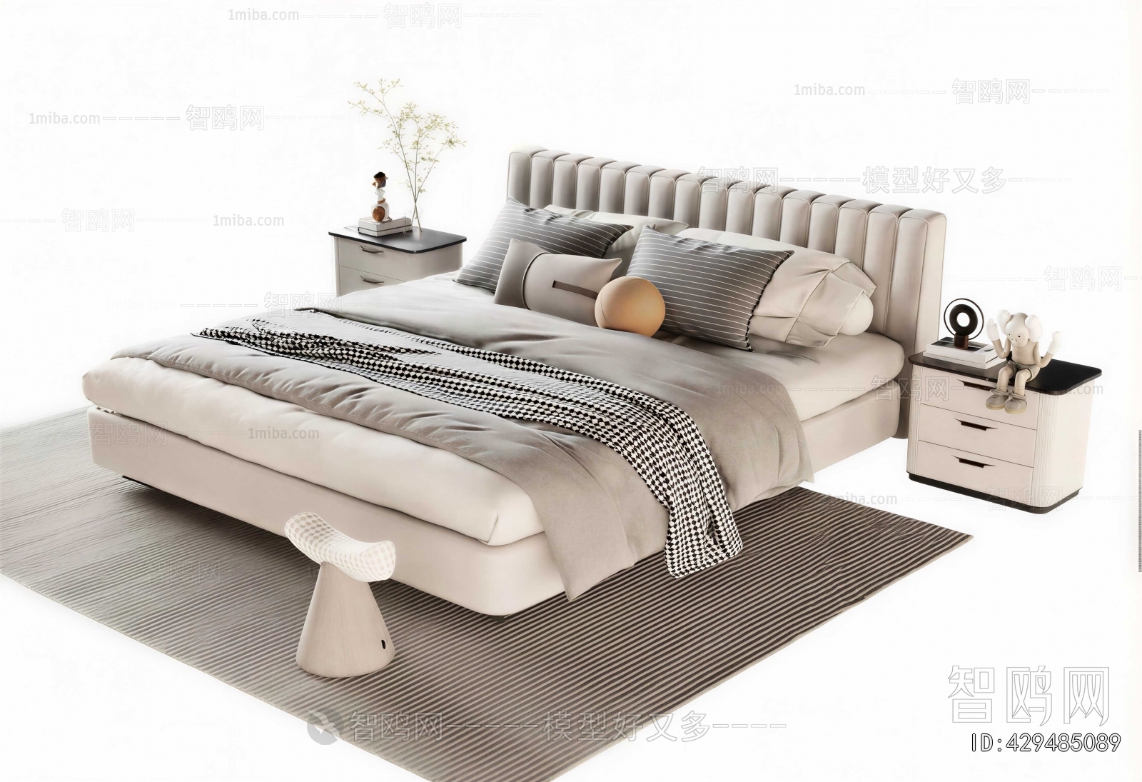 Modern Double Bed